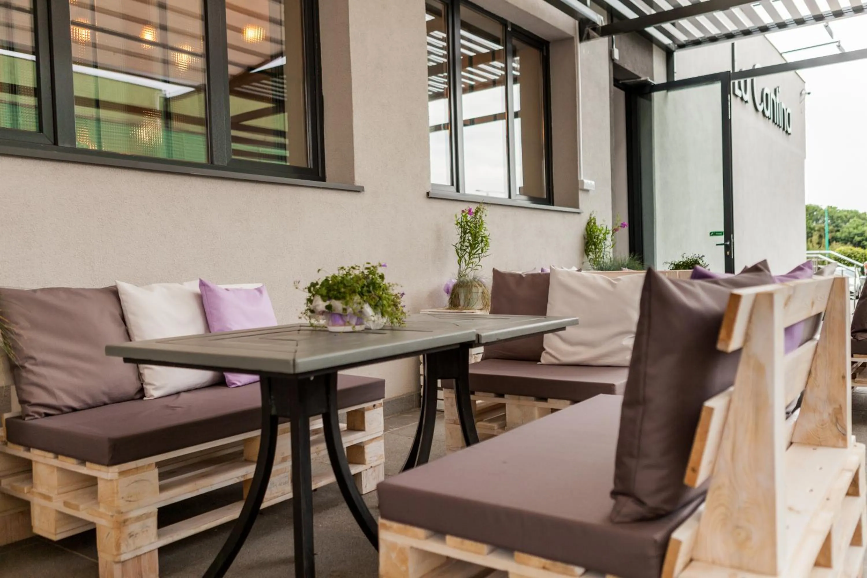 Patio in B&B HOTEL TYCHY 4Stars