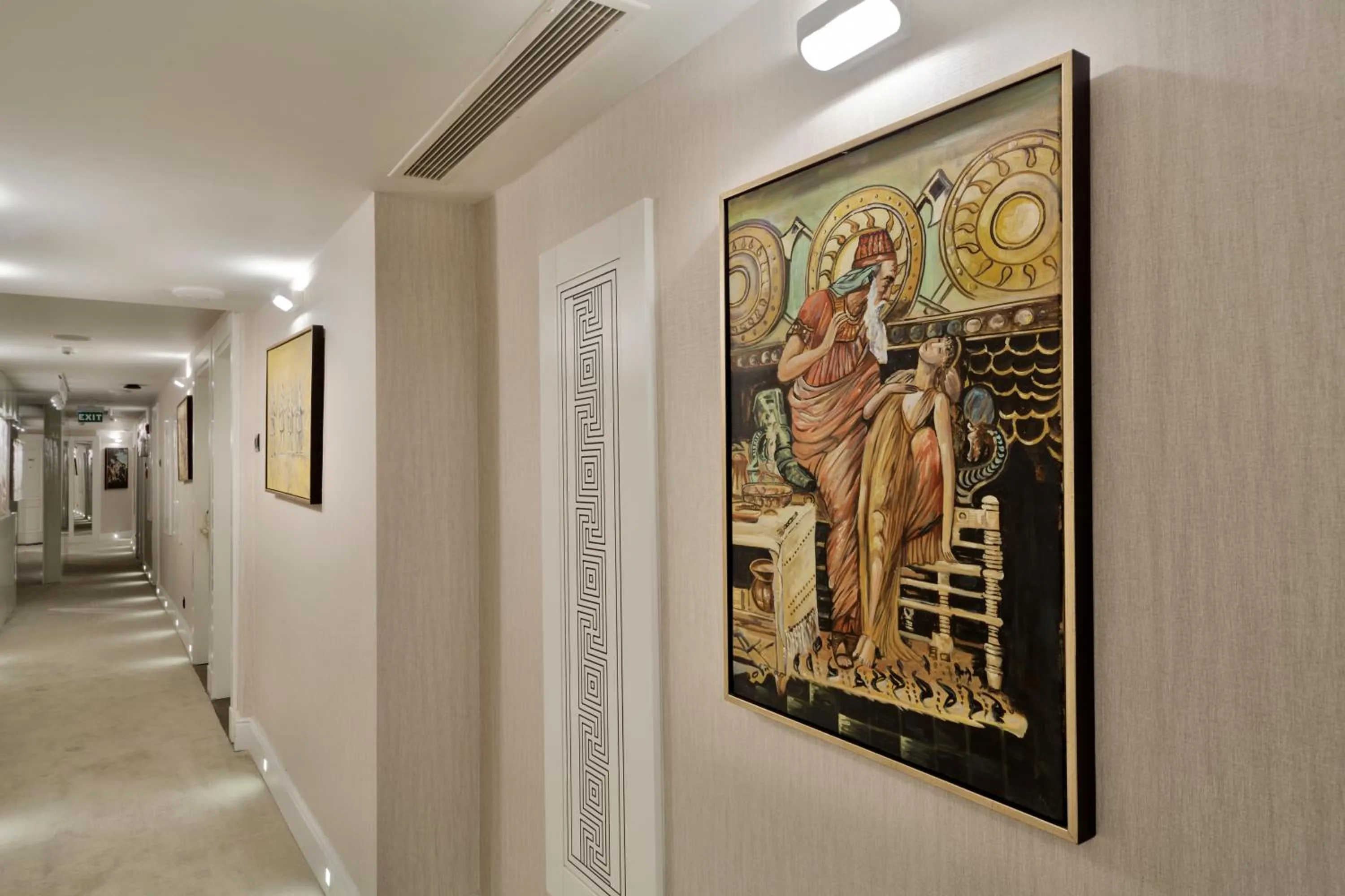 Decorative detail in Golden Age Hotel Taksim