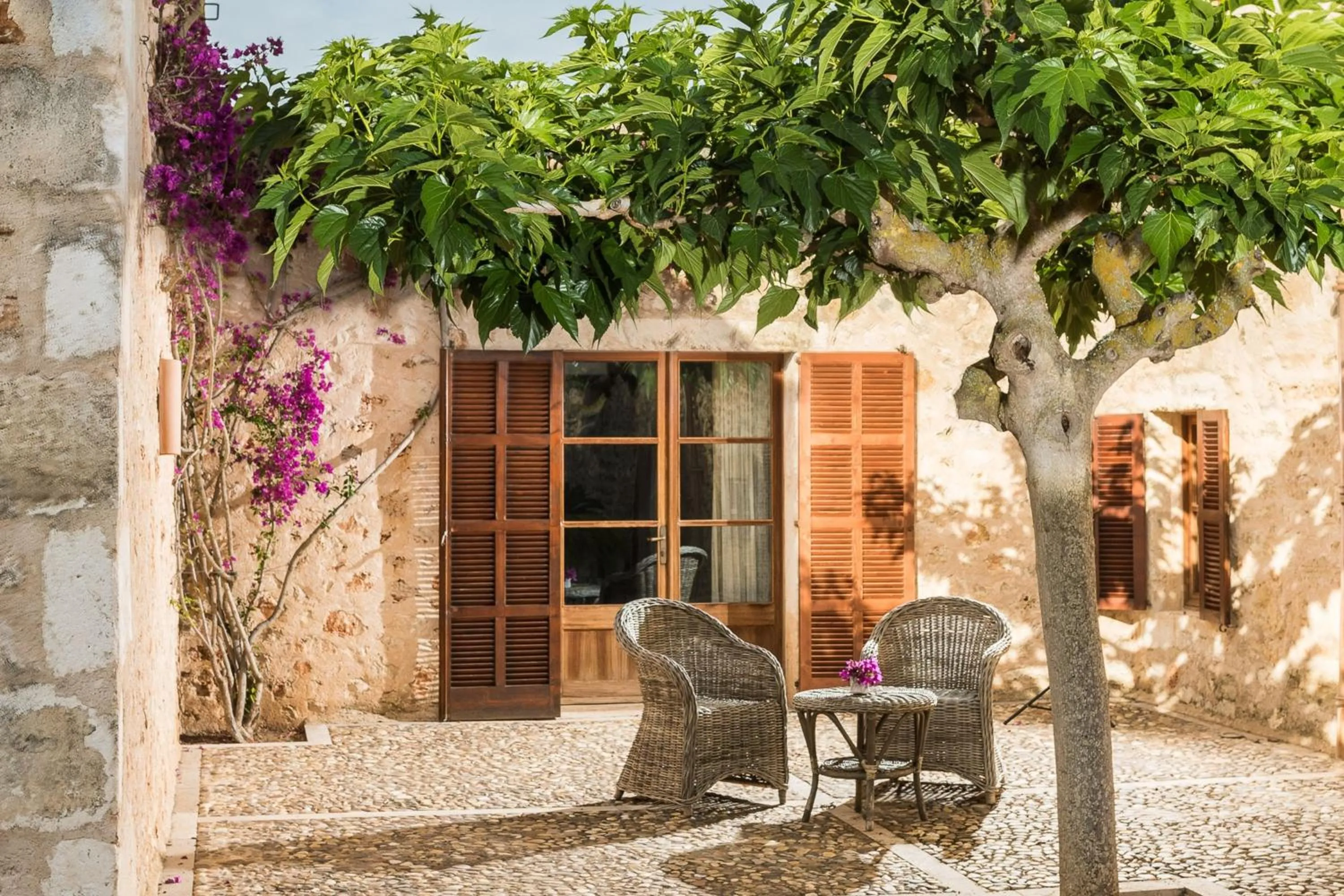 Patio in Belle Son Mas Luxury Finca Hotel