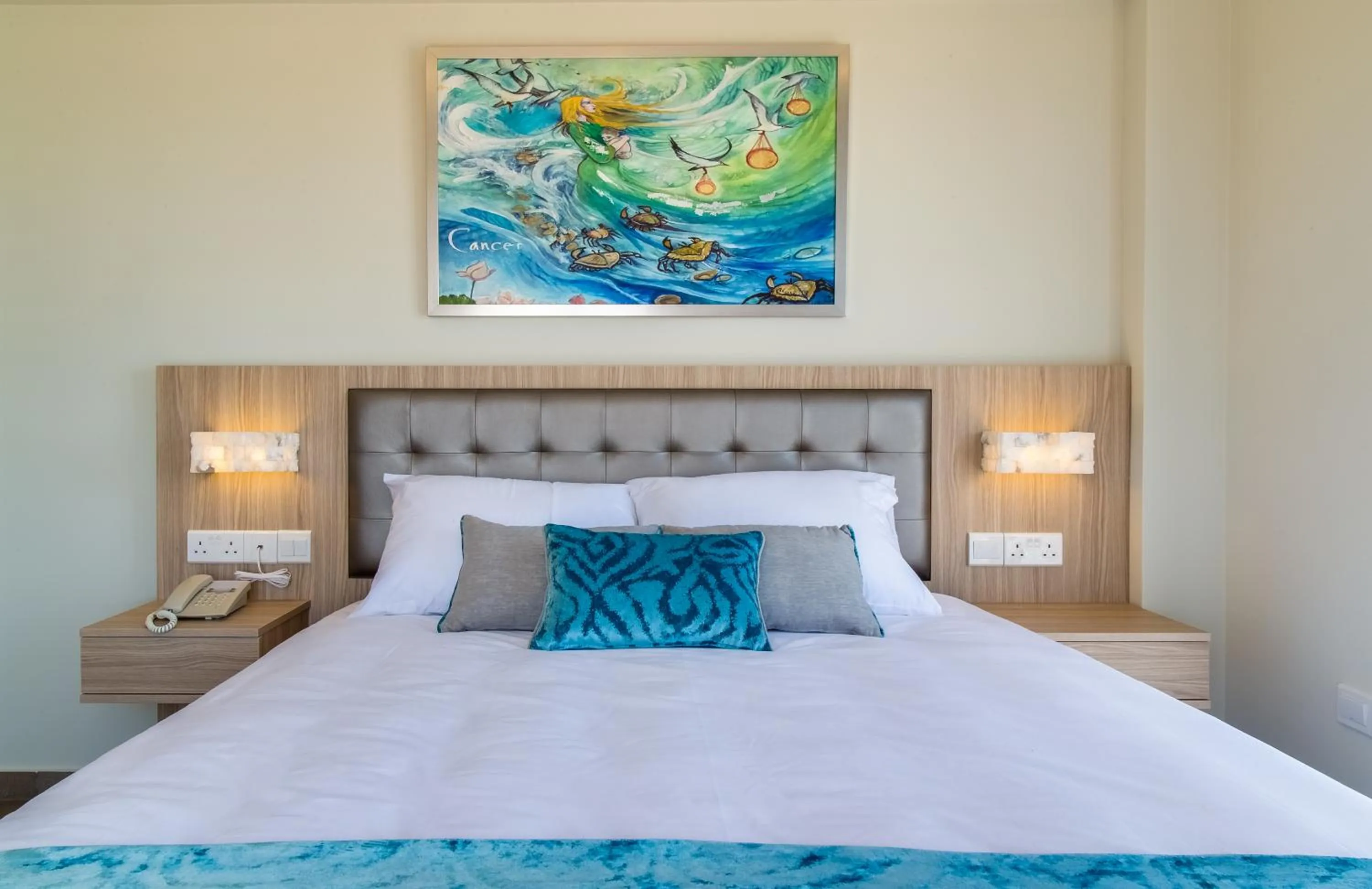 Bedroom, Bed in Zodiac Hotel Apartments