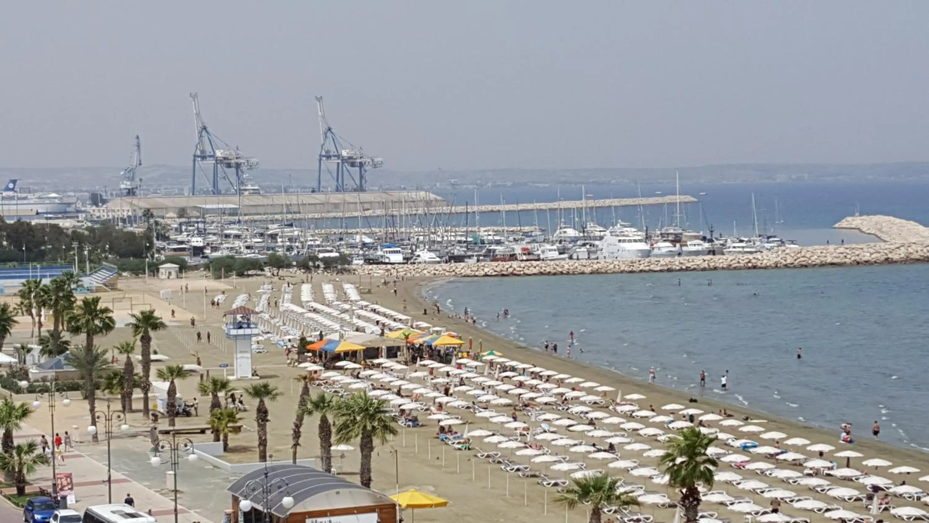 Sea view in Zodiac Hotel Apartments