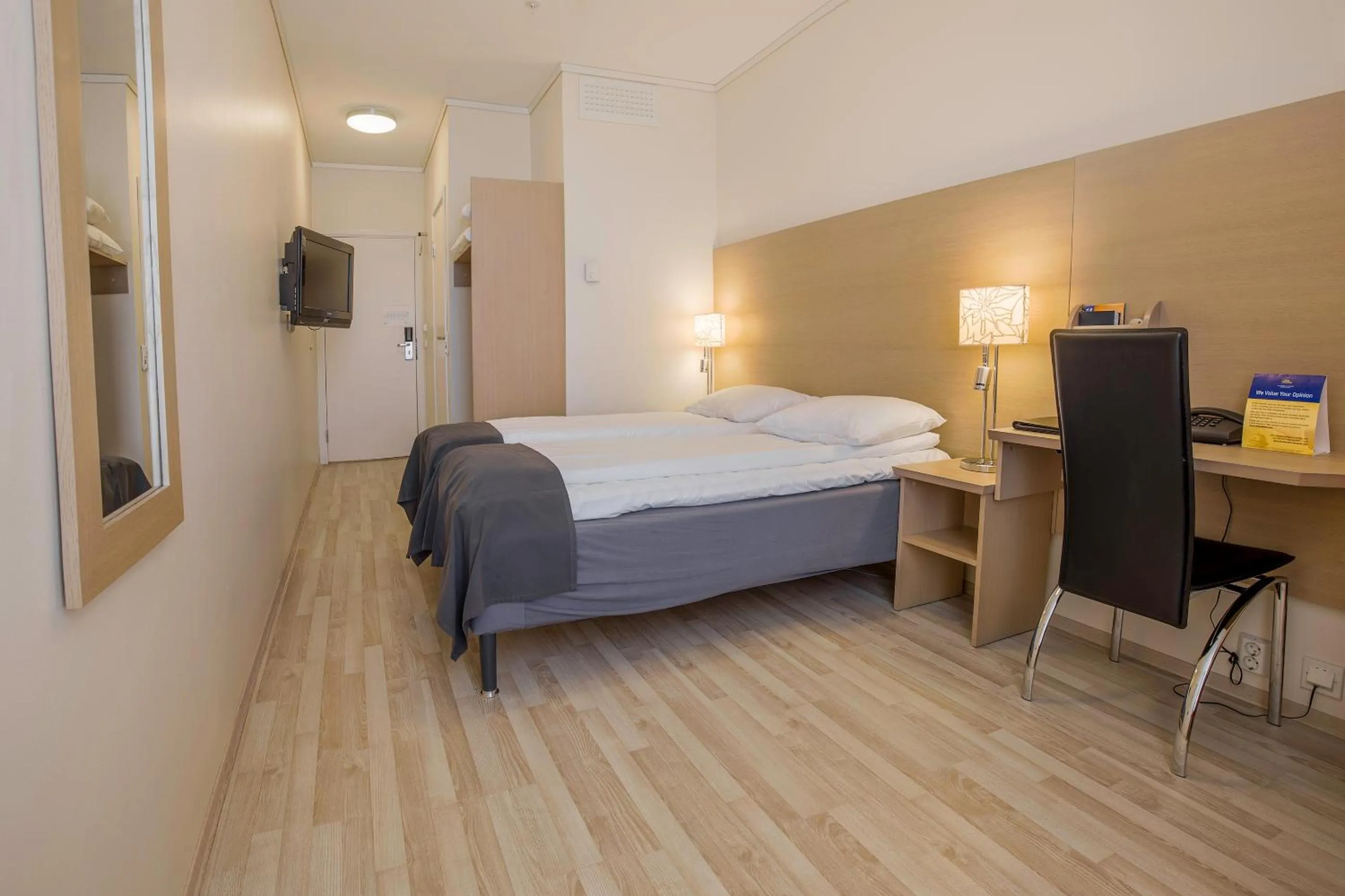 Bed in Best Western Leto Arena