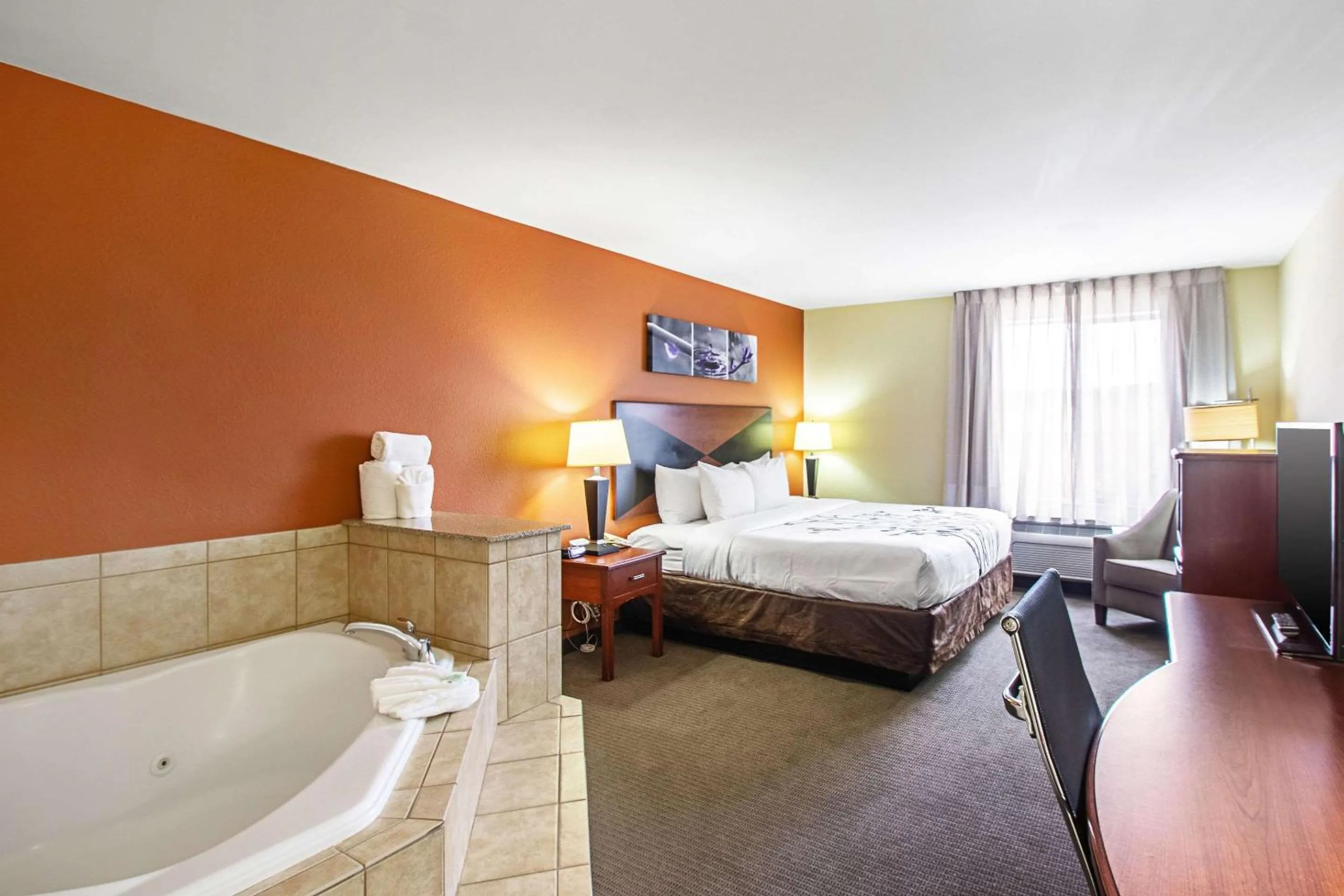 Photo of the whole room, Bed in Sleep Inn & Suites Madison - Monona