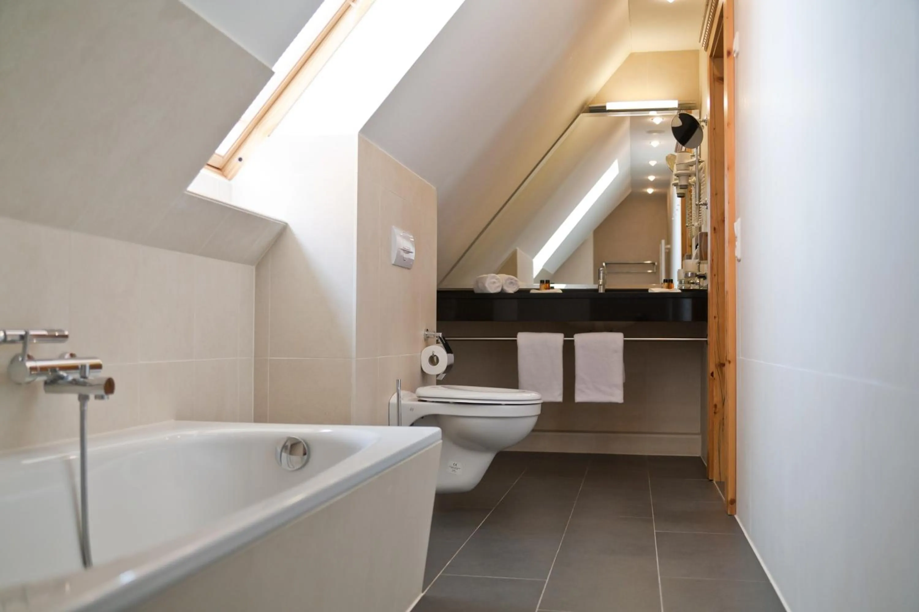 Bathroom in Landhaus Töpferhof bei Travemünde