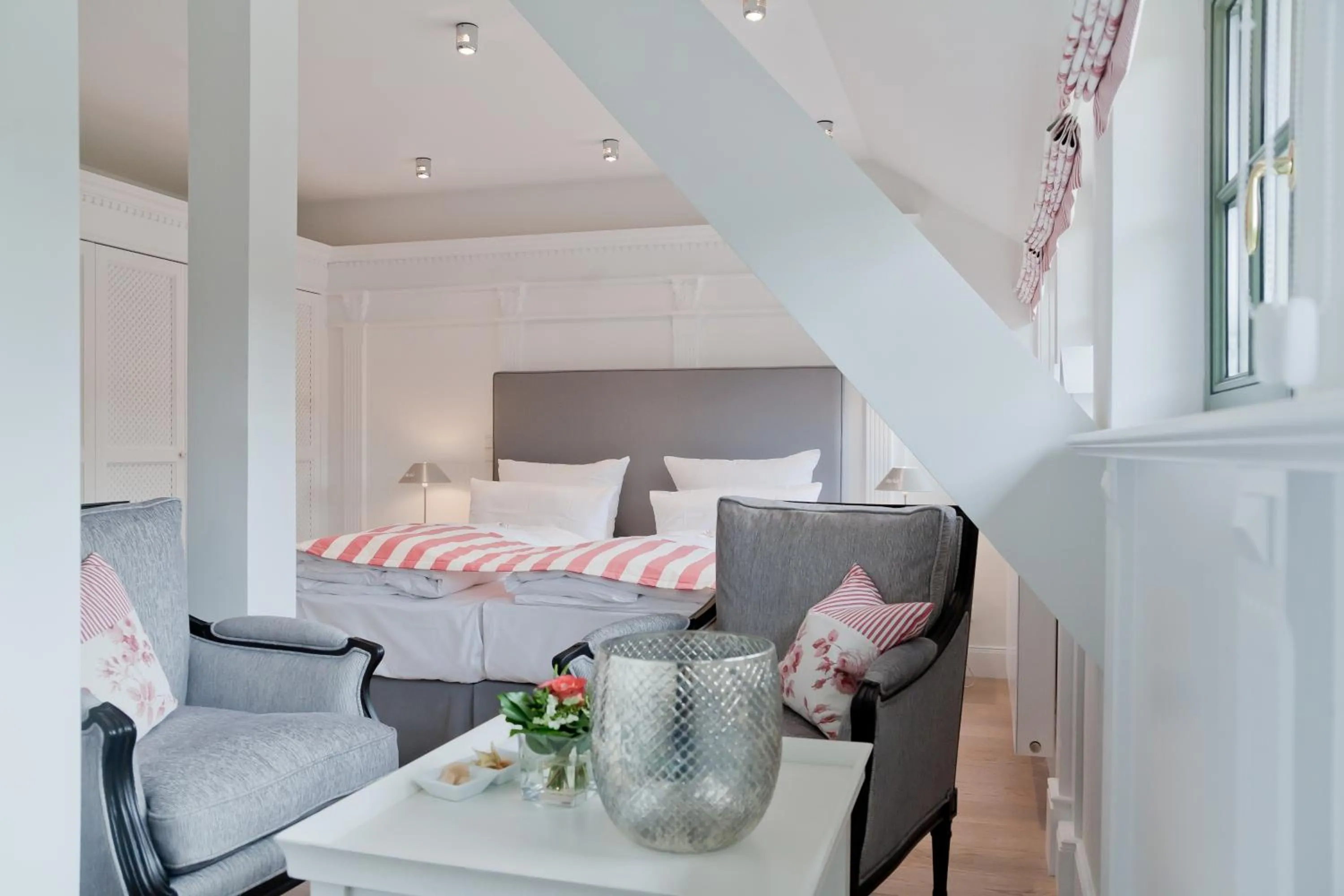 Bed in Landhaus Töpferhof bei Travemünde