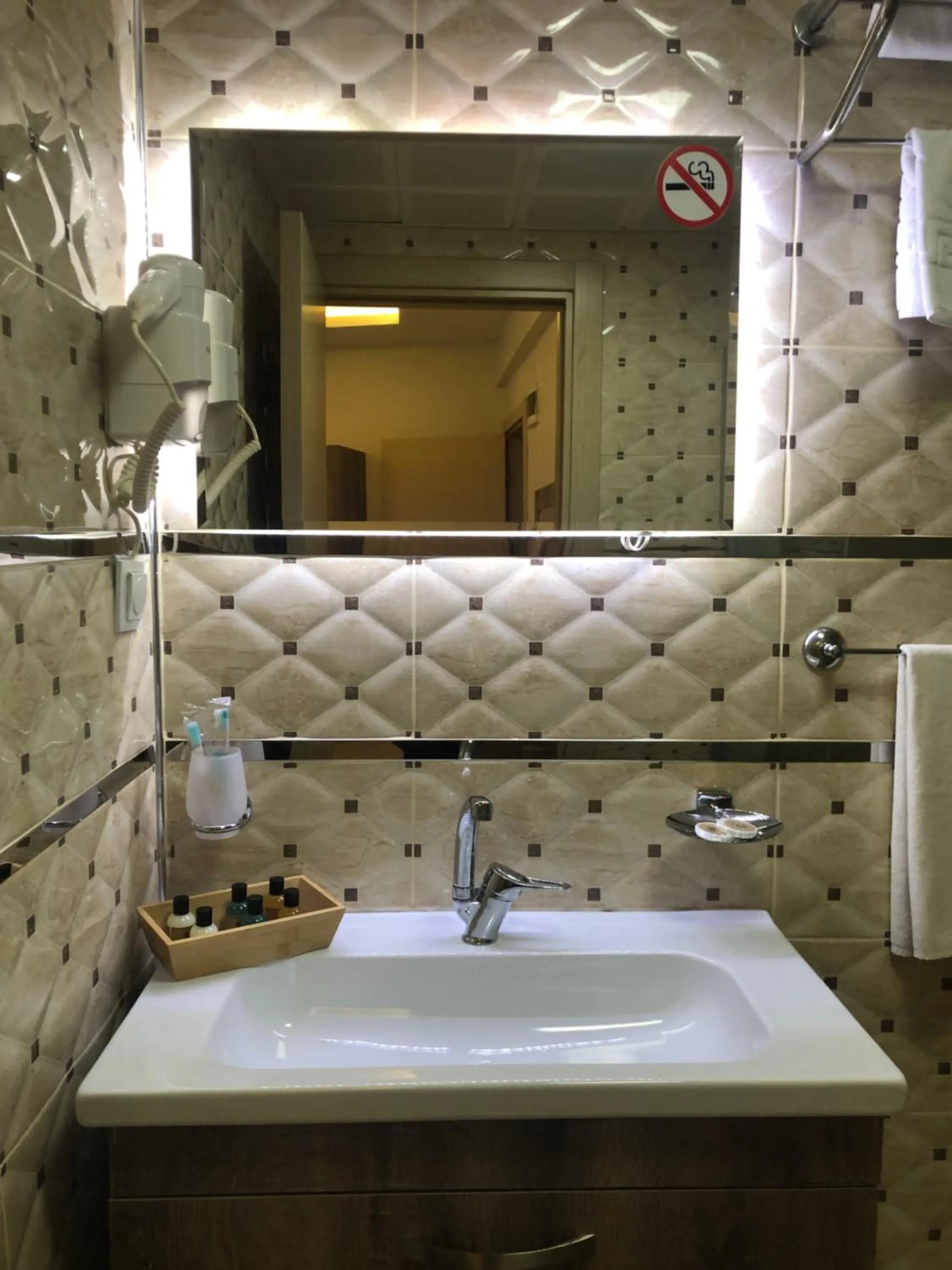 Bathroom in Line Suite Hotel