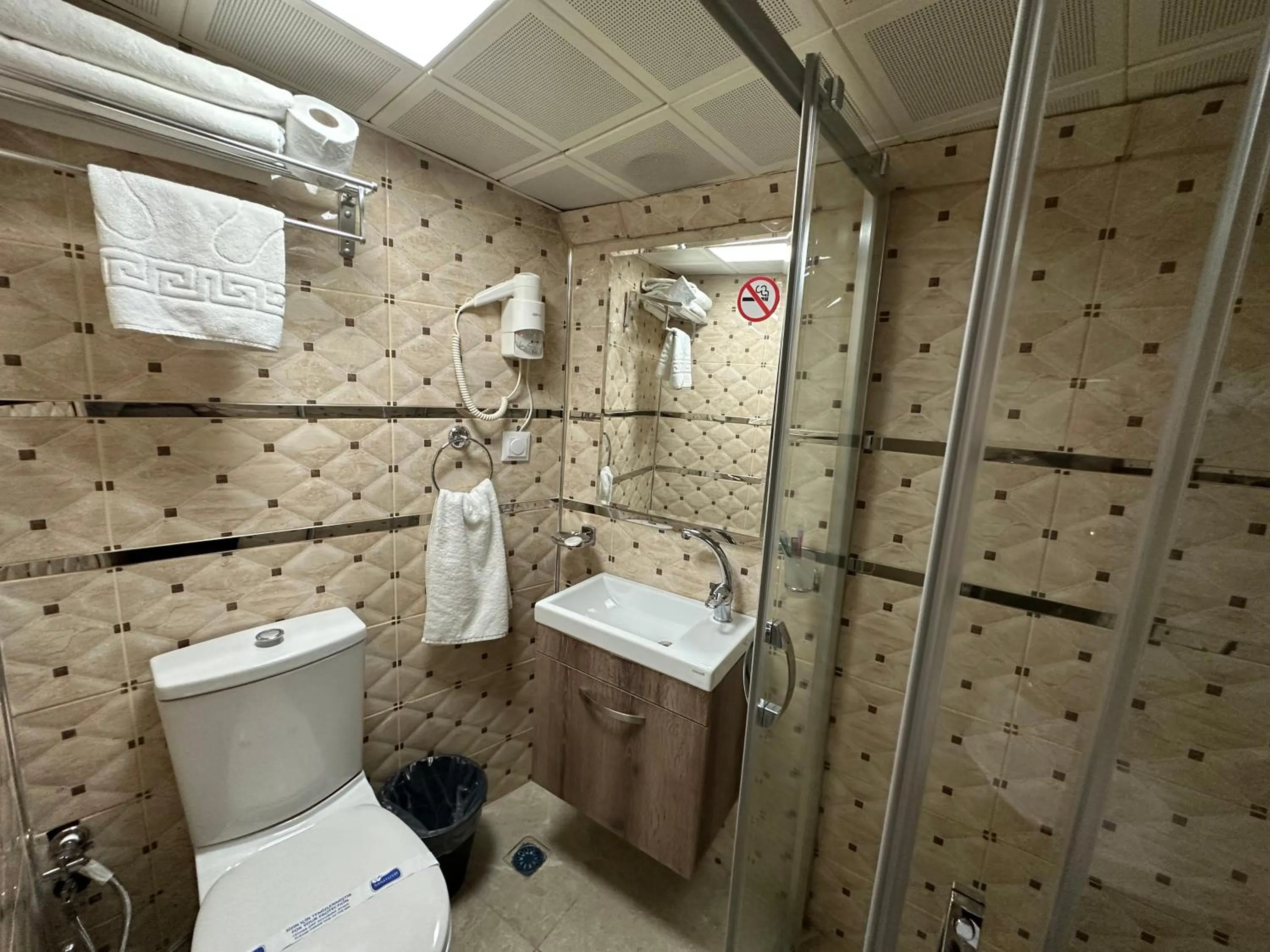 Shower in Line Suite Hotel