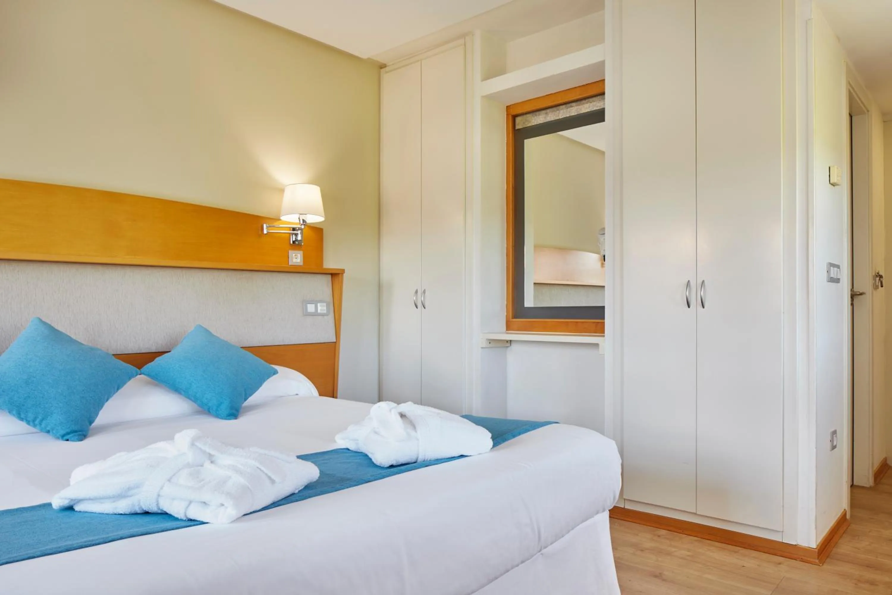 Bed in Hotel & Talasoterapia Zelai