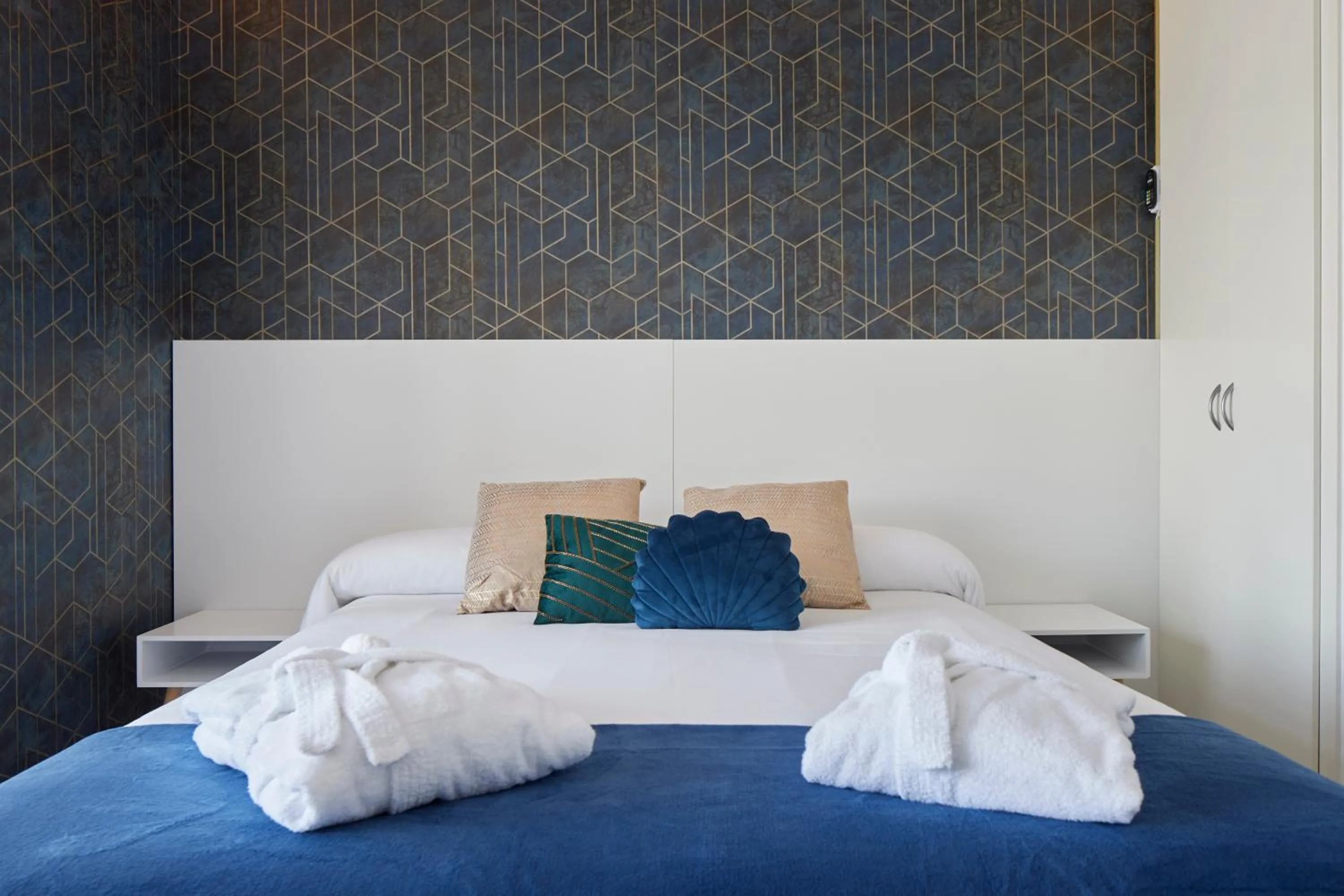 Bed in Hotel & Talasoterapia Zelai