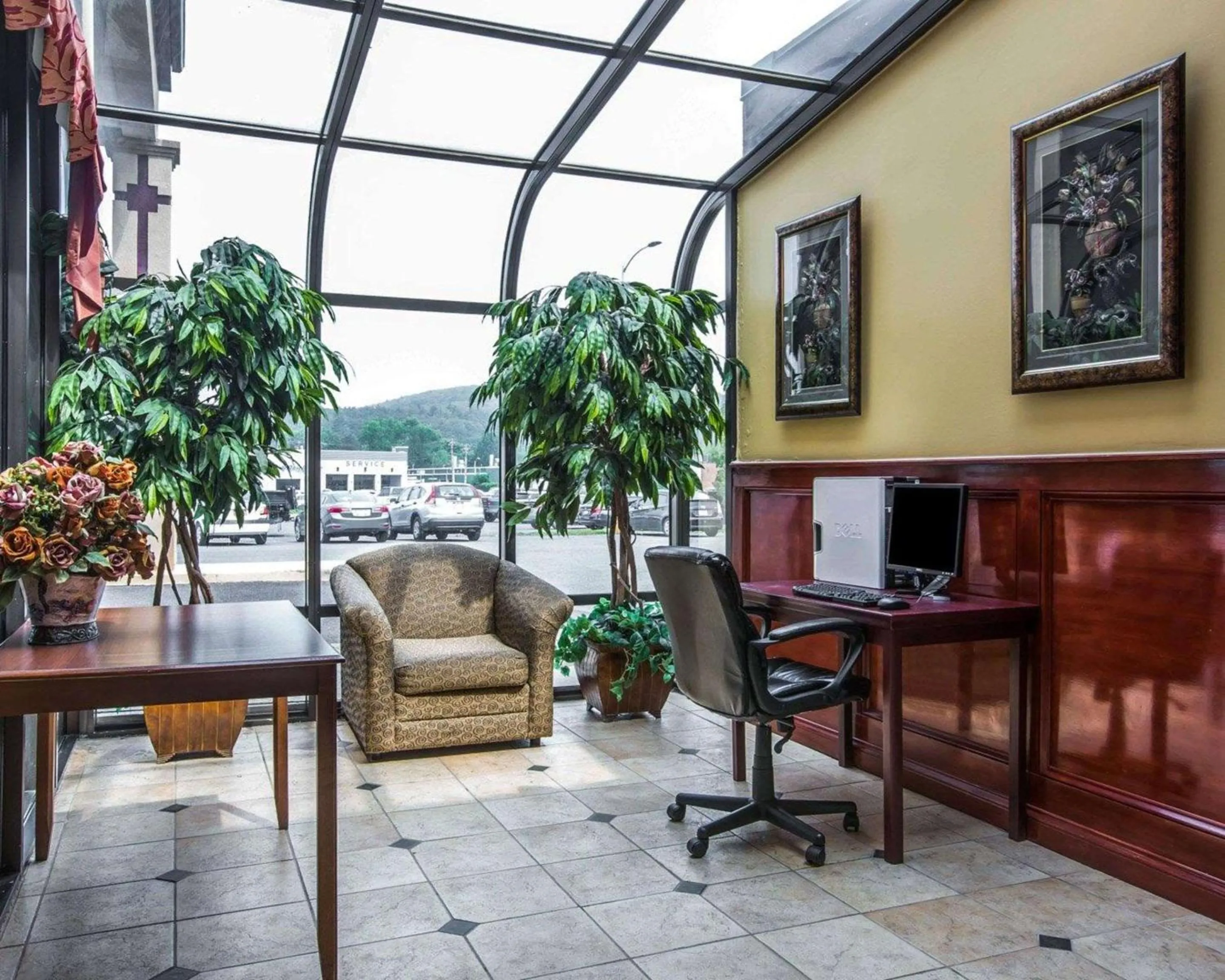 On site in Quality Inn and Suites Kingston