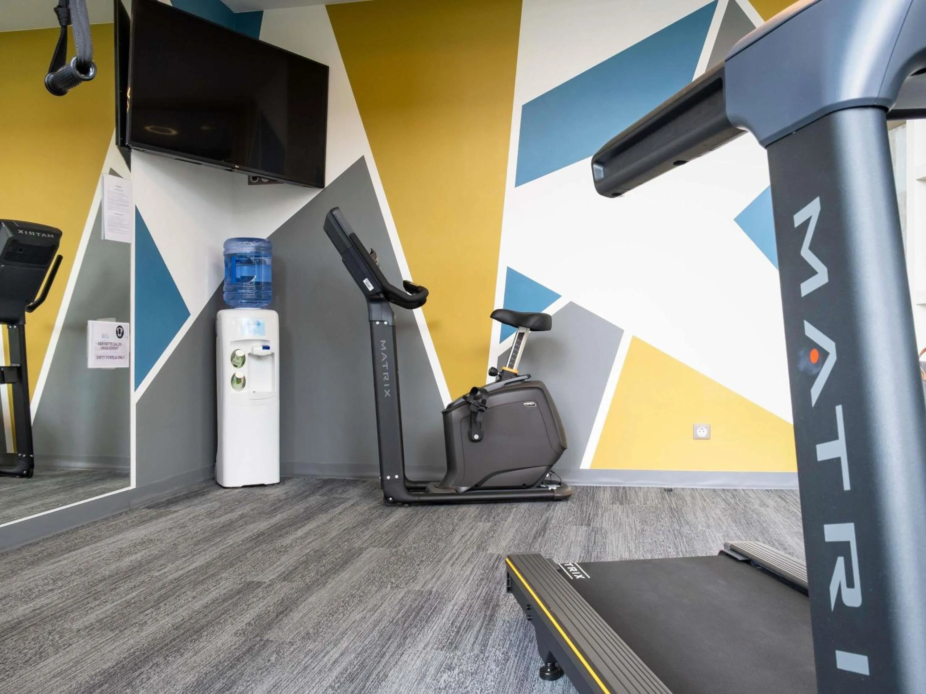 Fitness centre/facilities in Novotel Suites Luxembourg