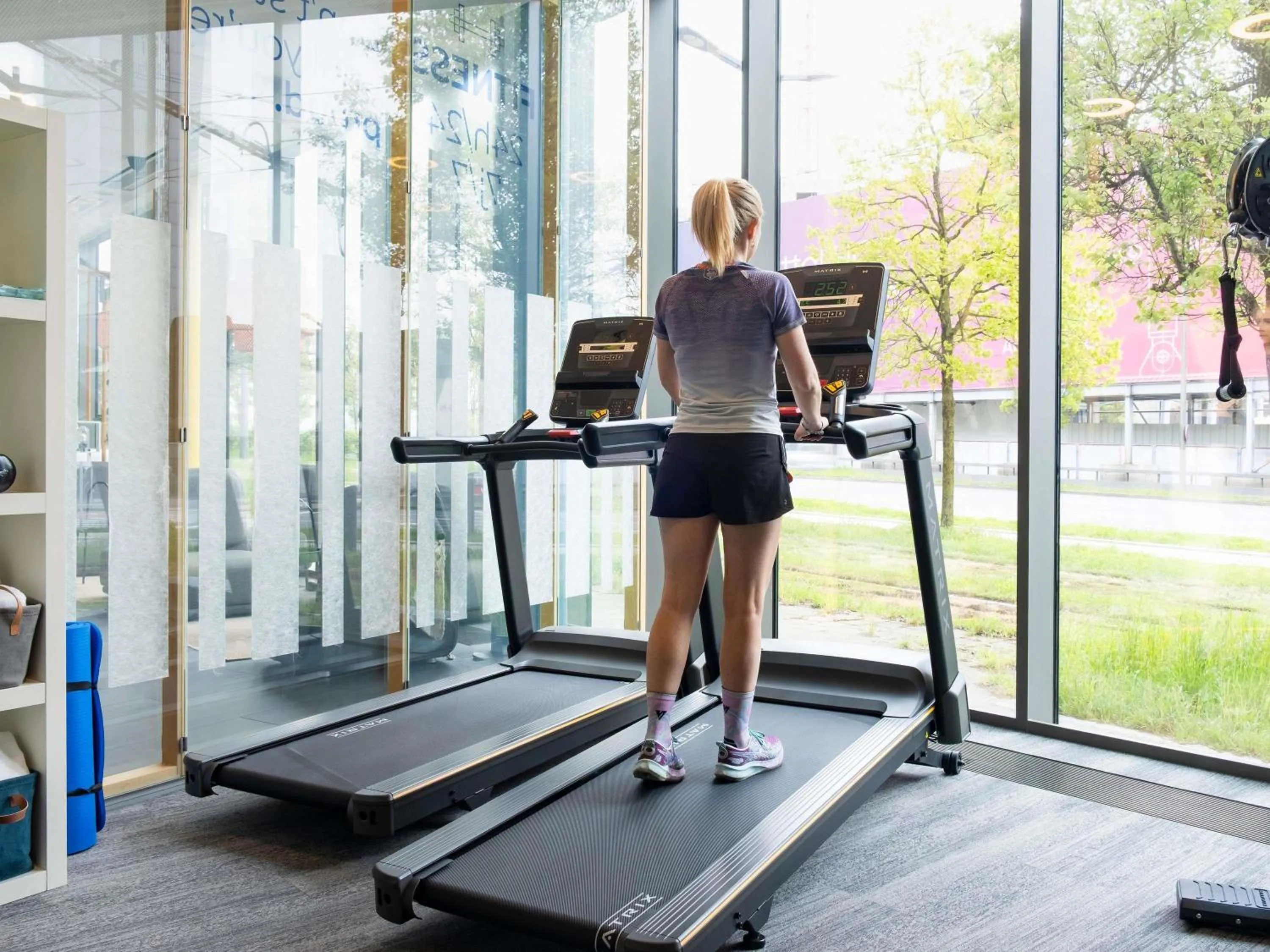 Fitness centre/facilities in Novotel Suites Luxembourg