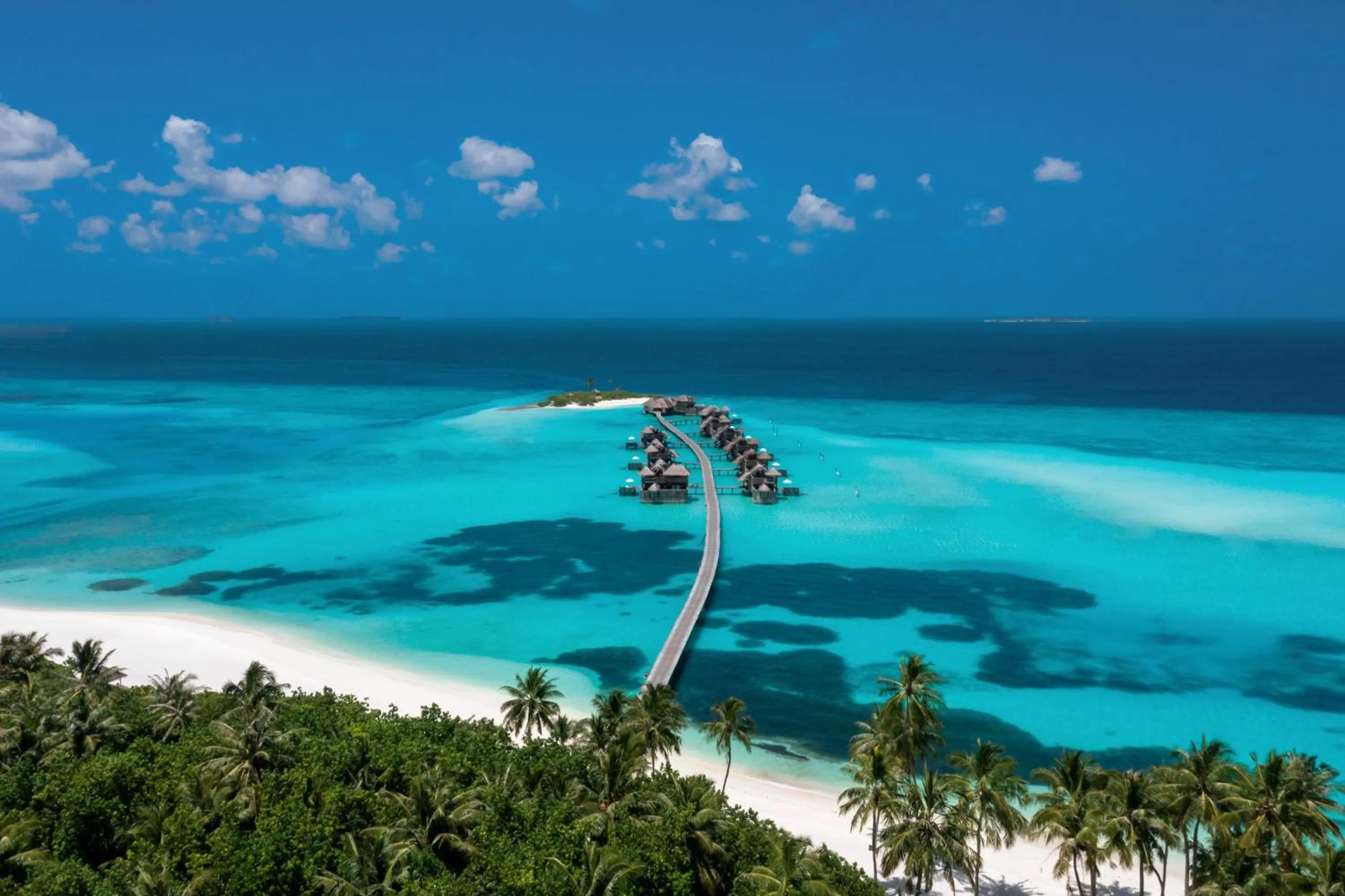 Bird's eye view in Gili Lankanfushi Maldives