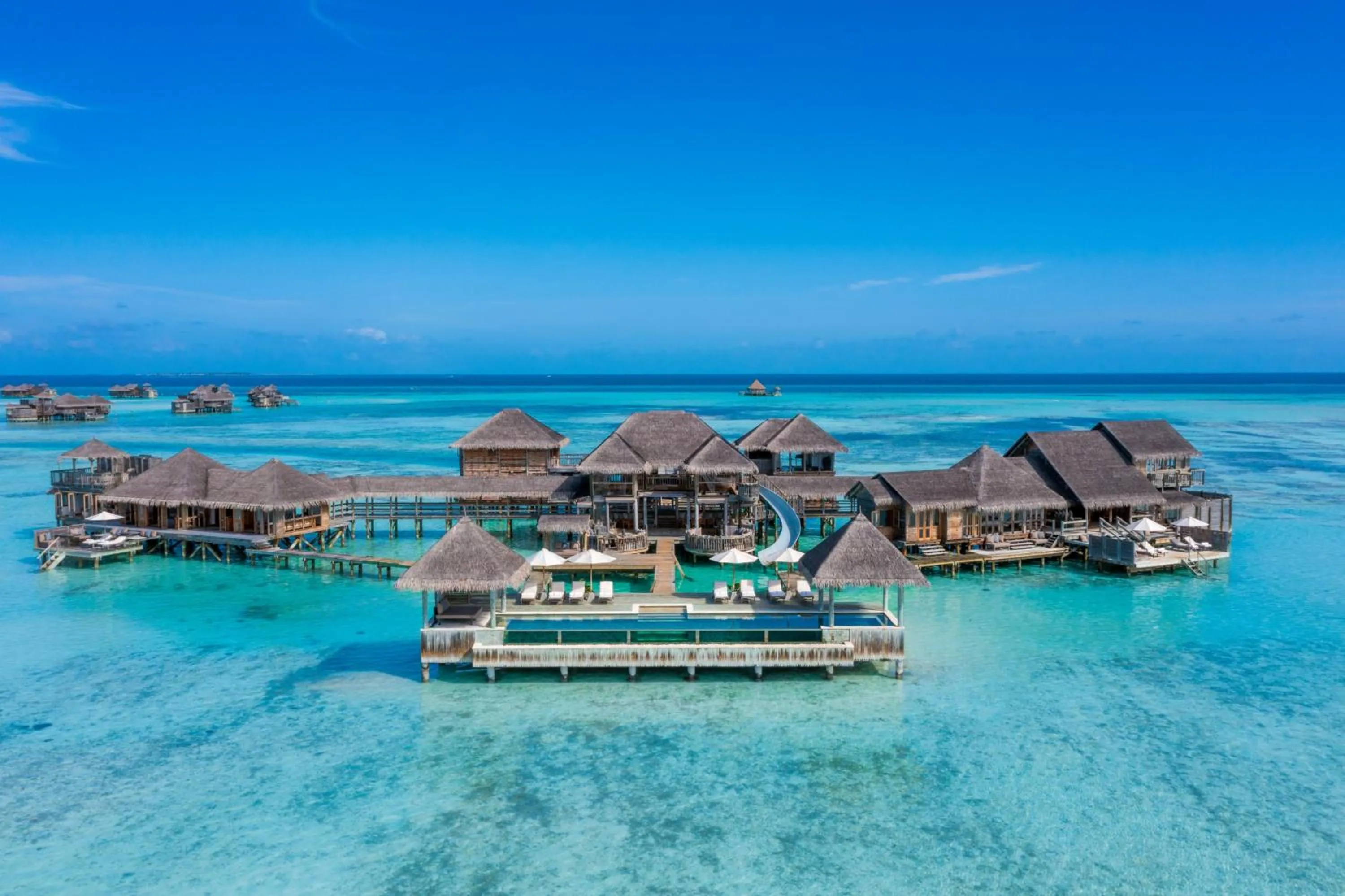 Bird's eye view in Gili Lankanfushi Maldives