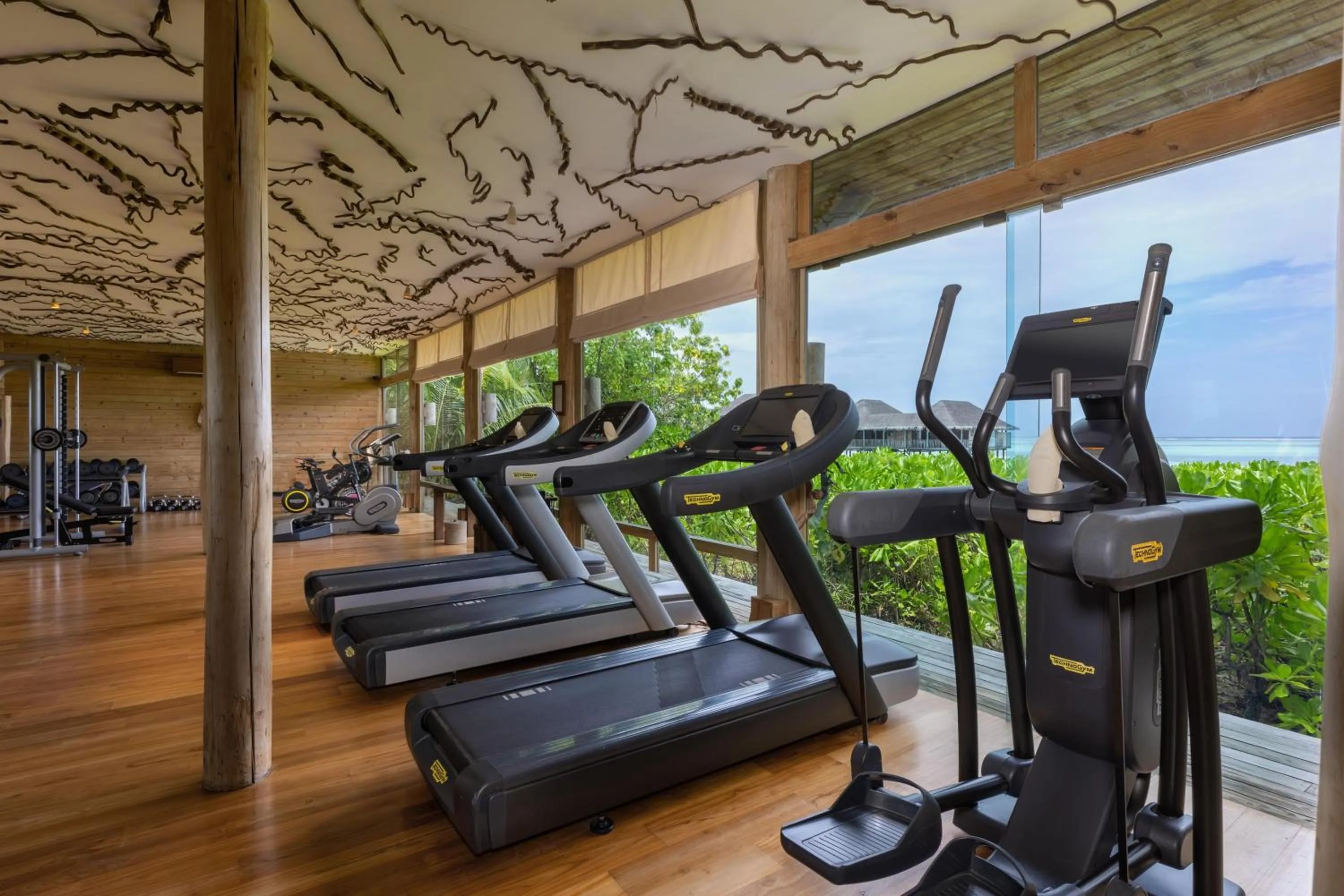 Fitness centre/facilities in Gili Lankanfushi Maldives