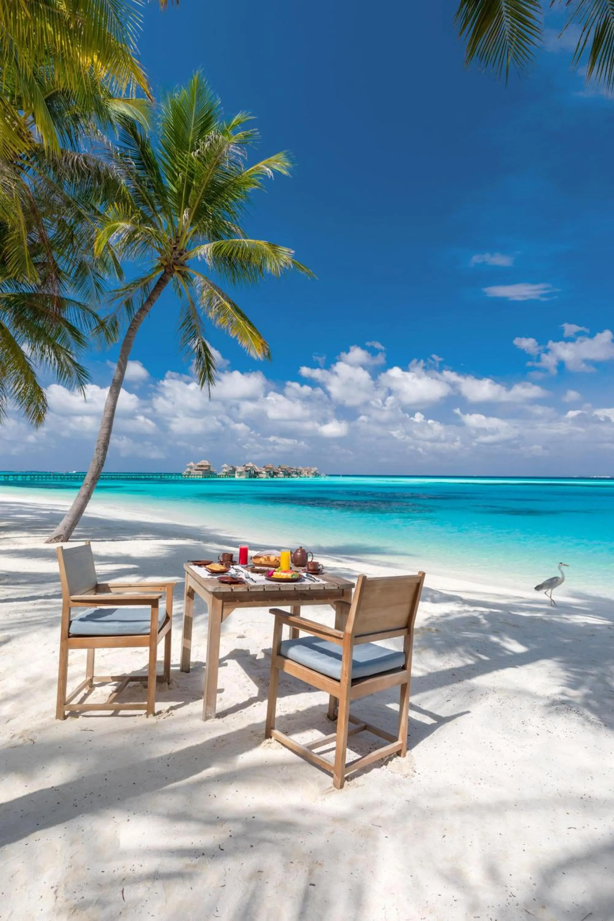 Dining area in Gili Lankanfushi Maldives