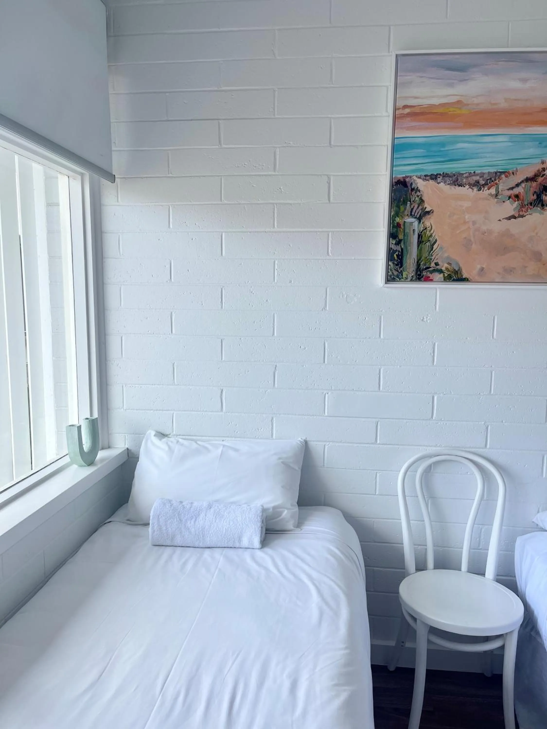 Bed in Harbour View Motel