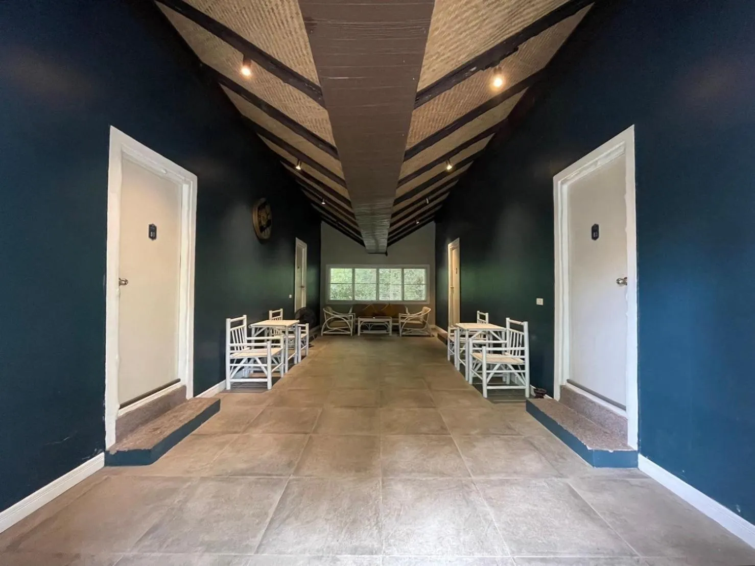 Balcony/Terrace in Let's Hyde Pattaya Resort & Villas - Pool Cabanas