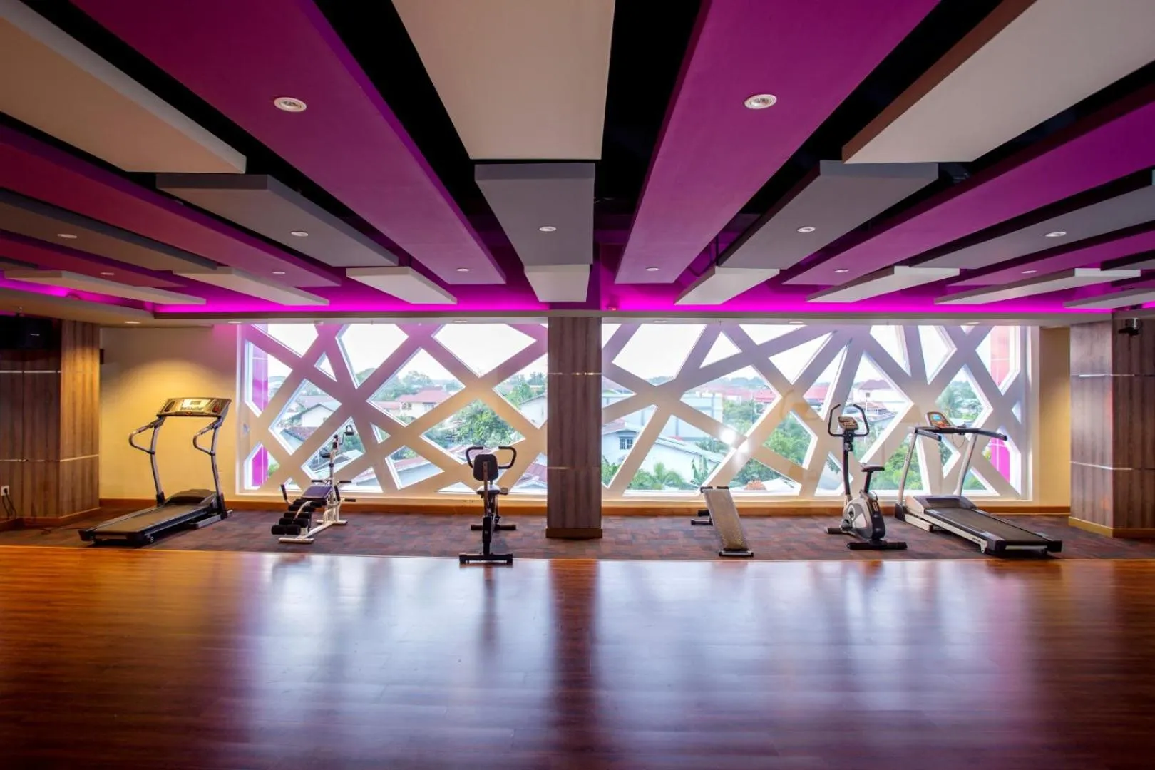 Fitness centre/facilities in Aston Ketapang City Hotel
