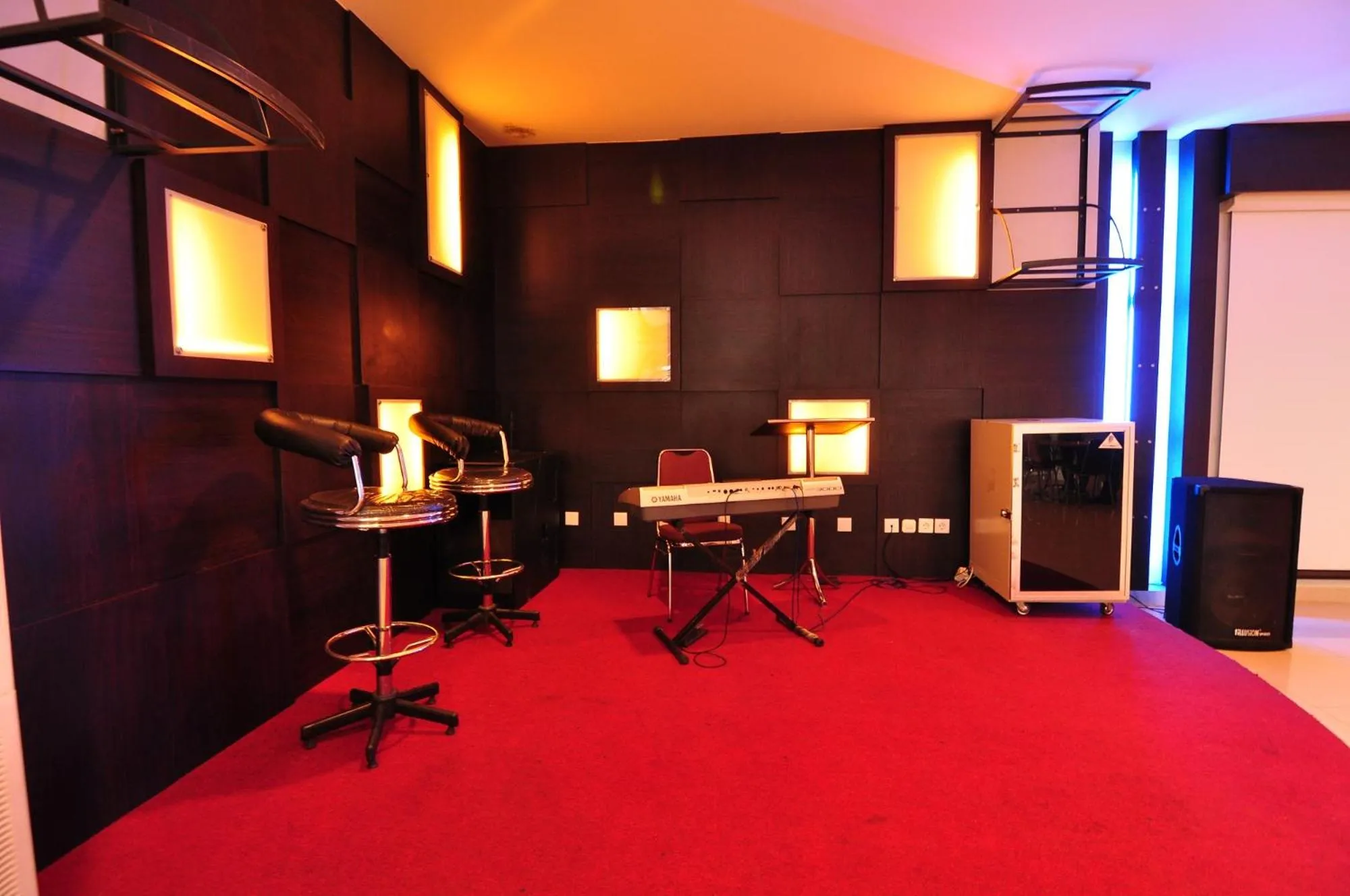 Evening entertainment in Aston Ketapang City Hotel