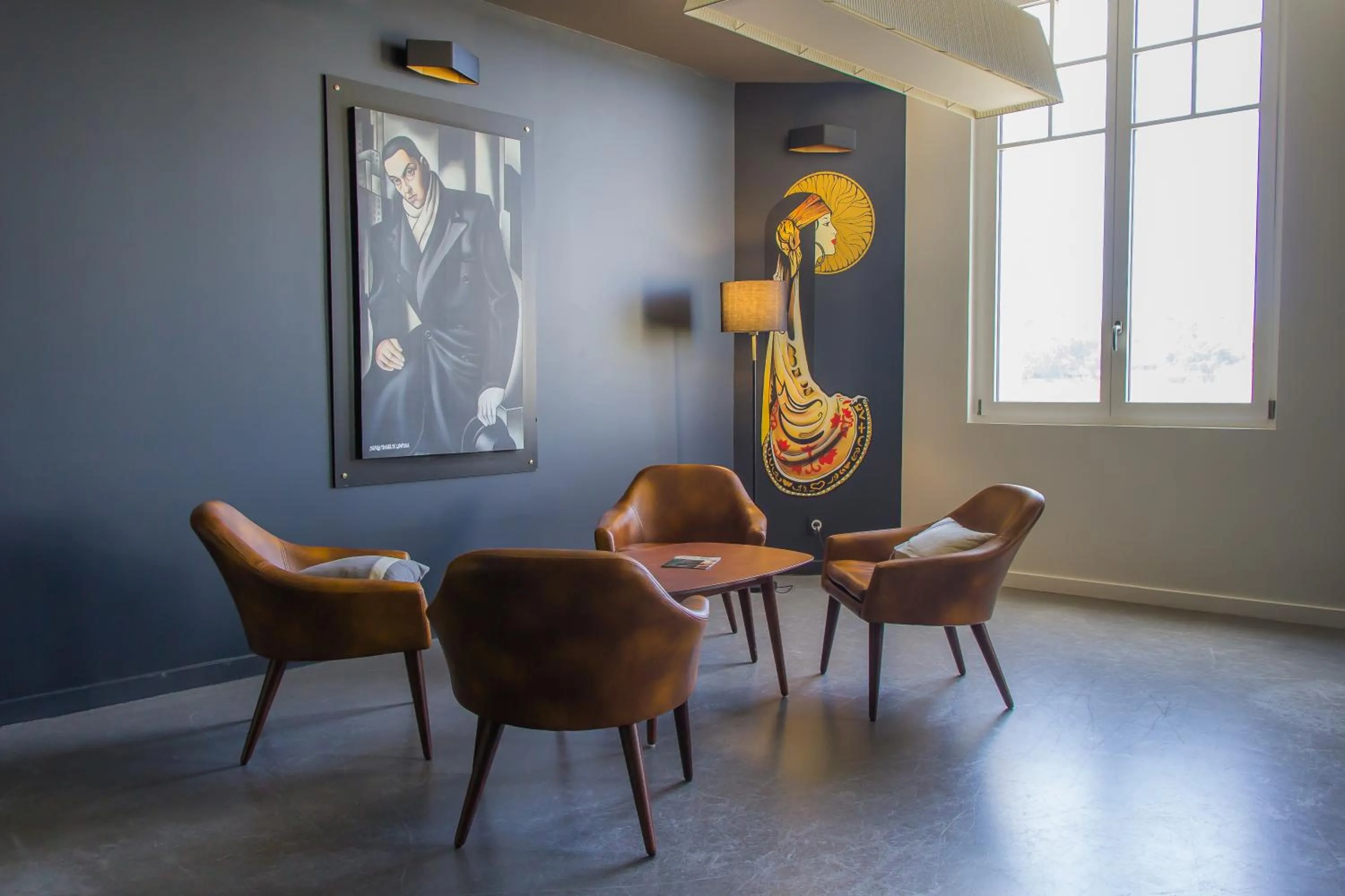 Living room in Hôtel du Parc & Spa