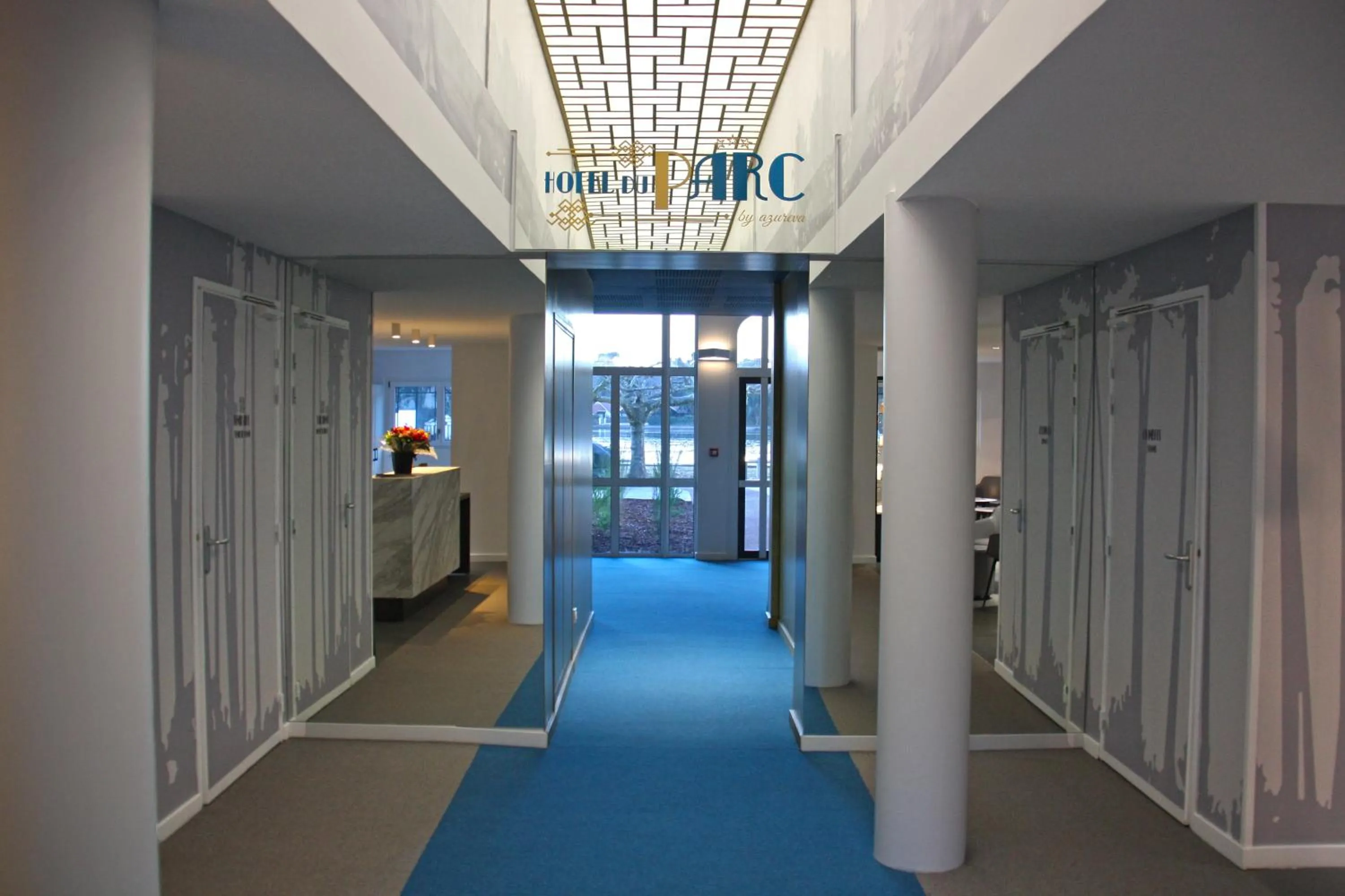 Bedroom in Hôtel du Parc & Spa