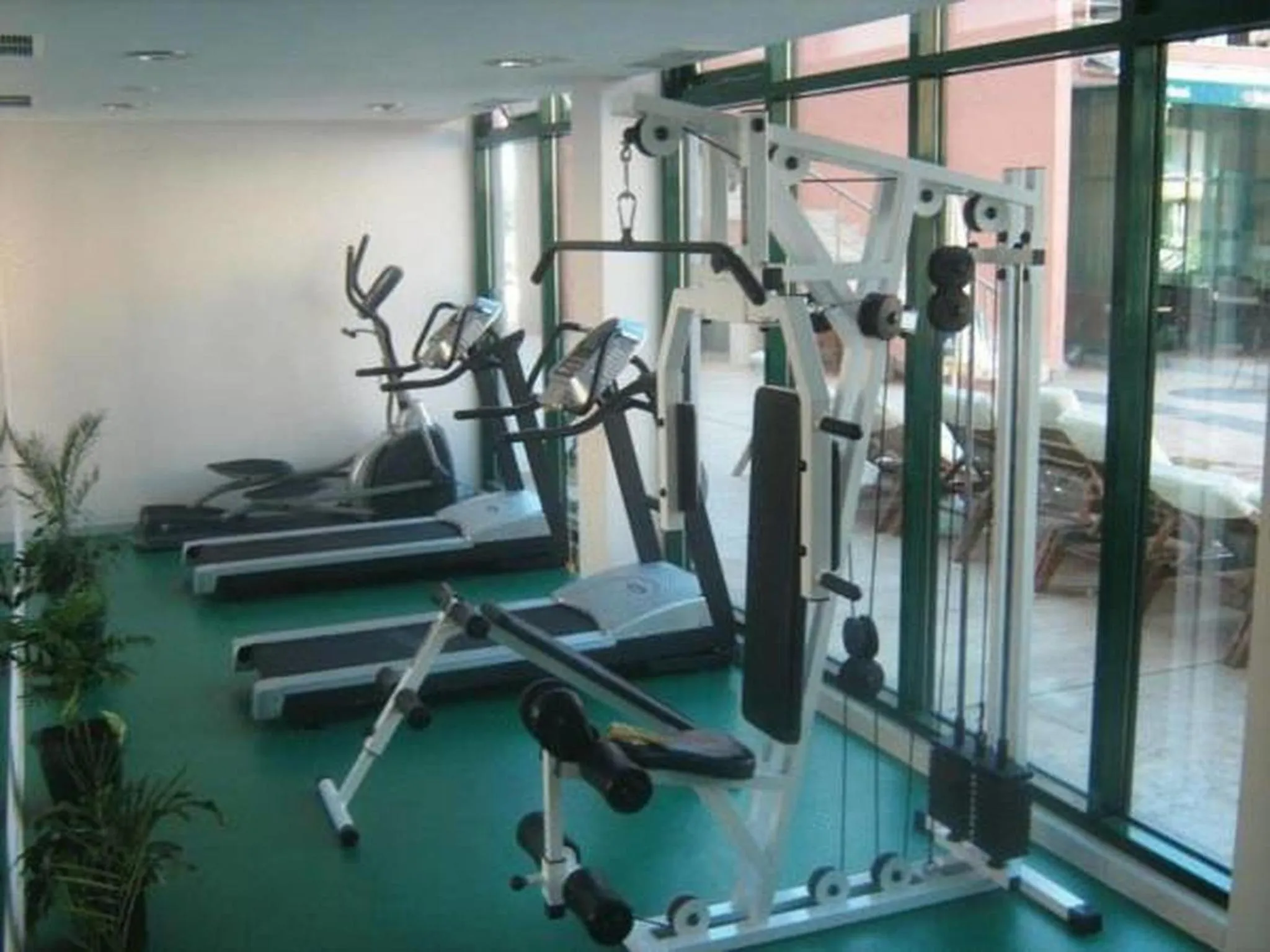 Fitness centre/facilities in Pollo Resort