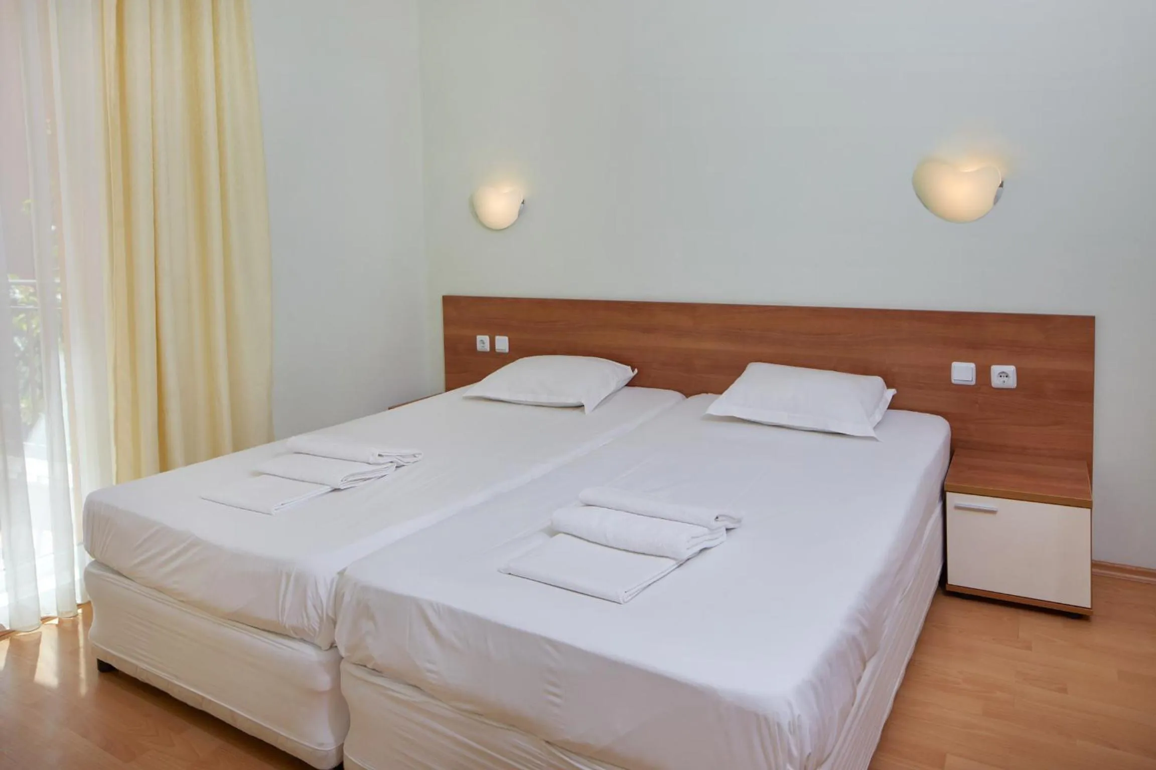 Bed in Pollo Resort