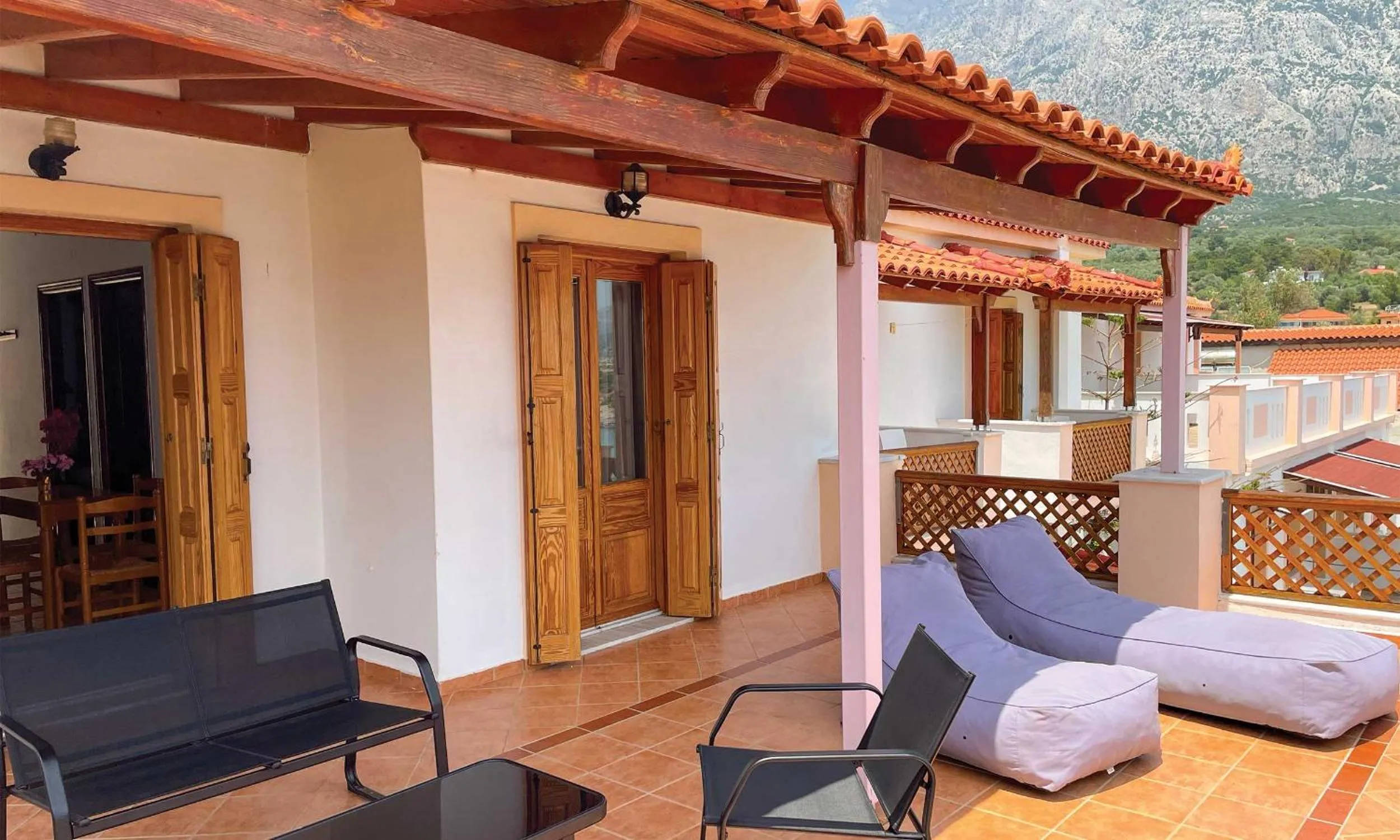 Balcony/Terrace in Nereides Seaside Apartments