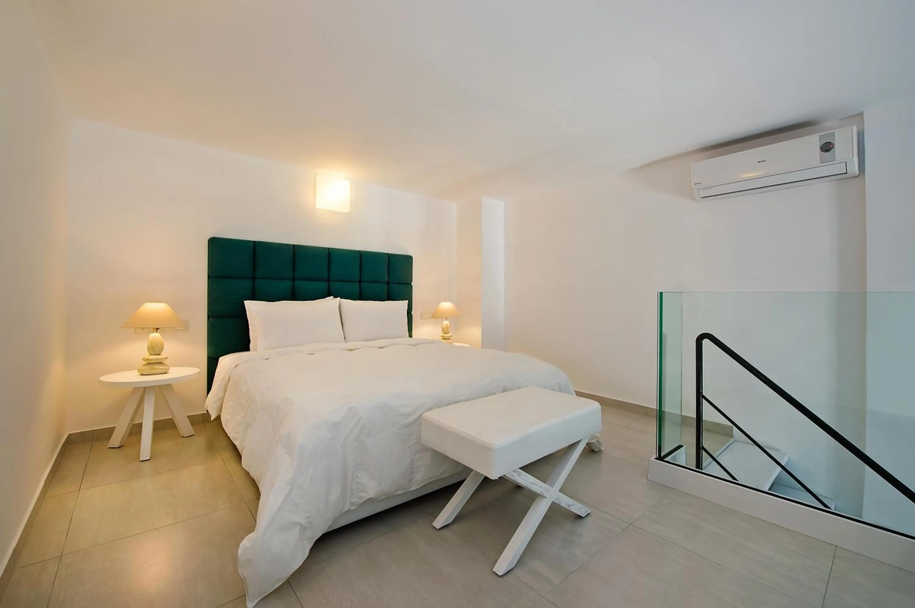 Bed in Cavo Bianco Boutique Hotel & Spa