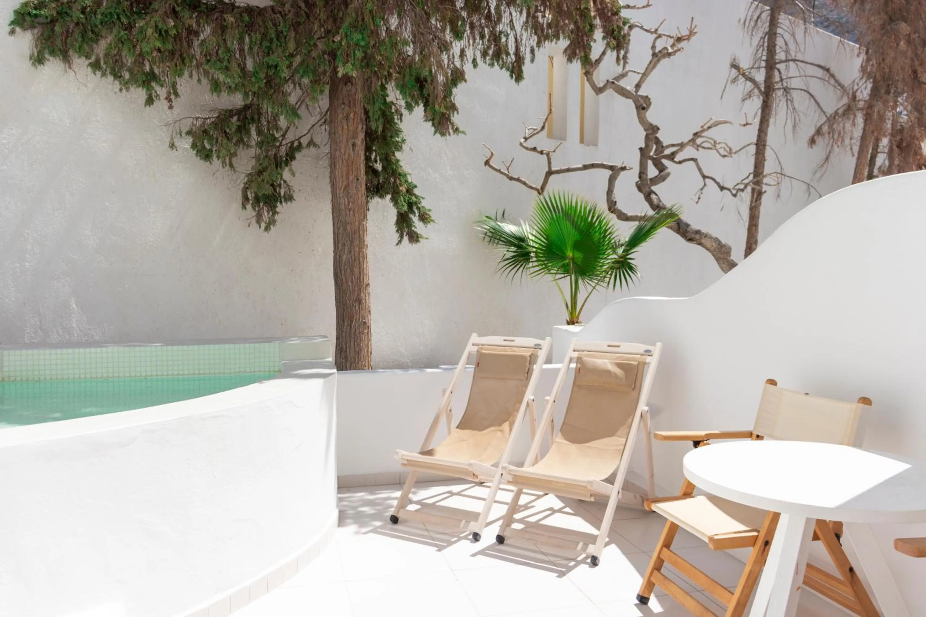 Patio in Cavo Bianco Boutique Hotel & Spa