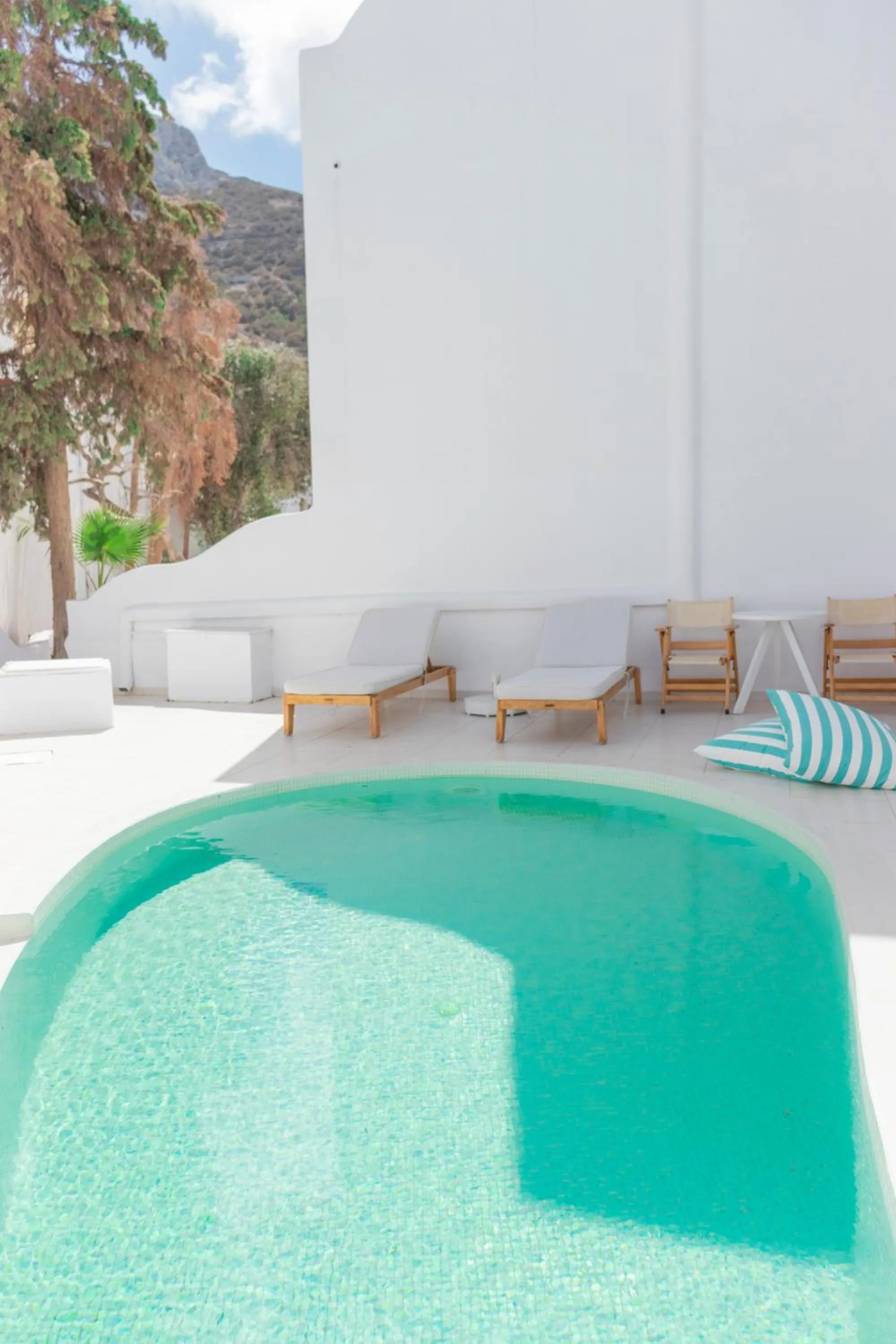 Swimming pool in Cavo Bianco Boutique Hotel & Spa