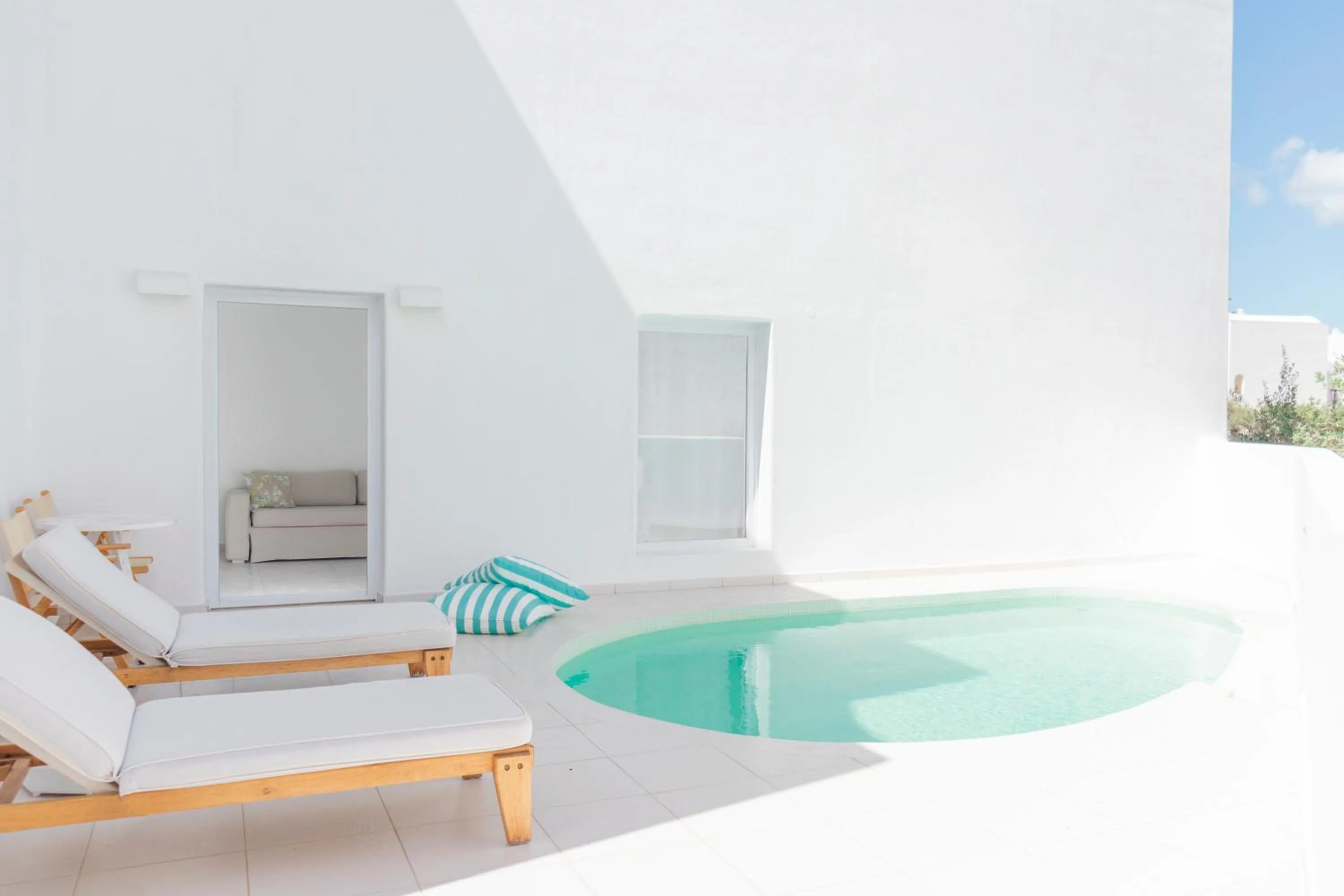 Swimming pool in Cavo Bianco Boutique Hotel & Spa