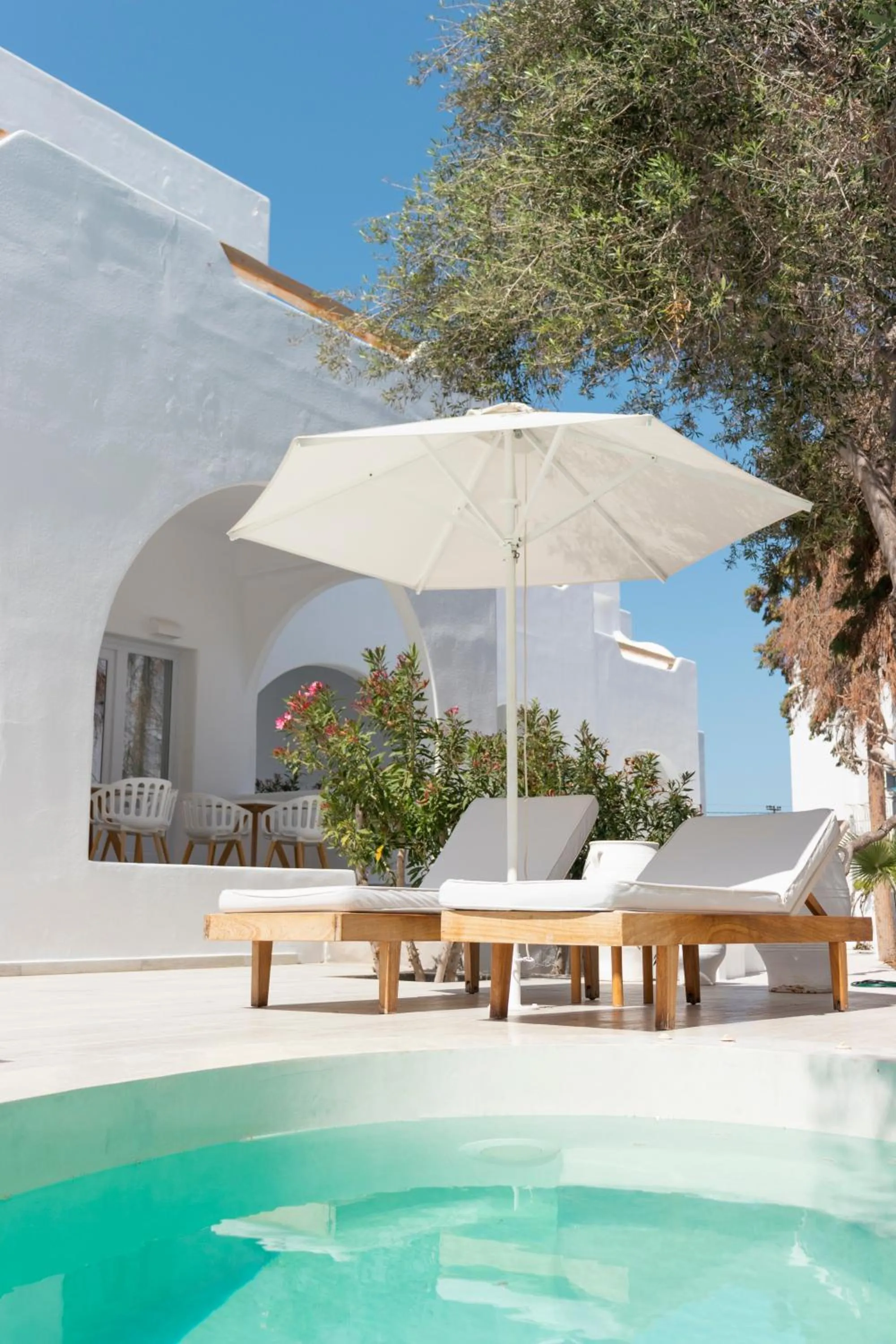 Swimming pool in Cavo Bianco Boutique Hotel & Spa