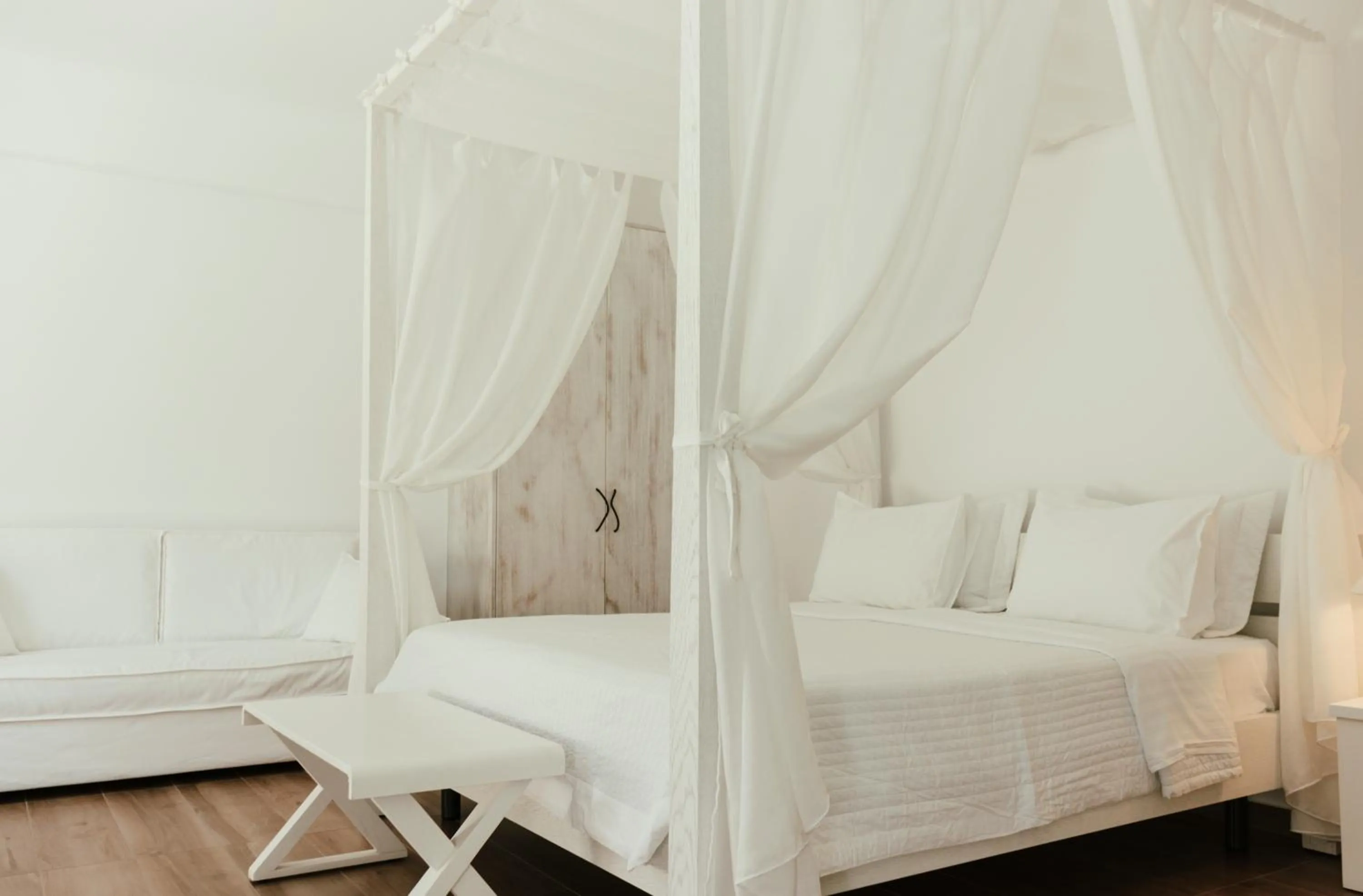 Bed in Cavo Bianco Boutique Hotel & Spa