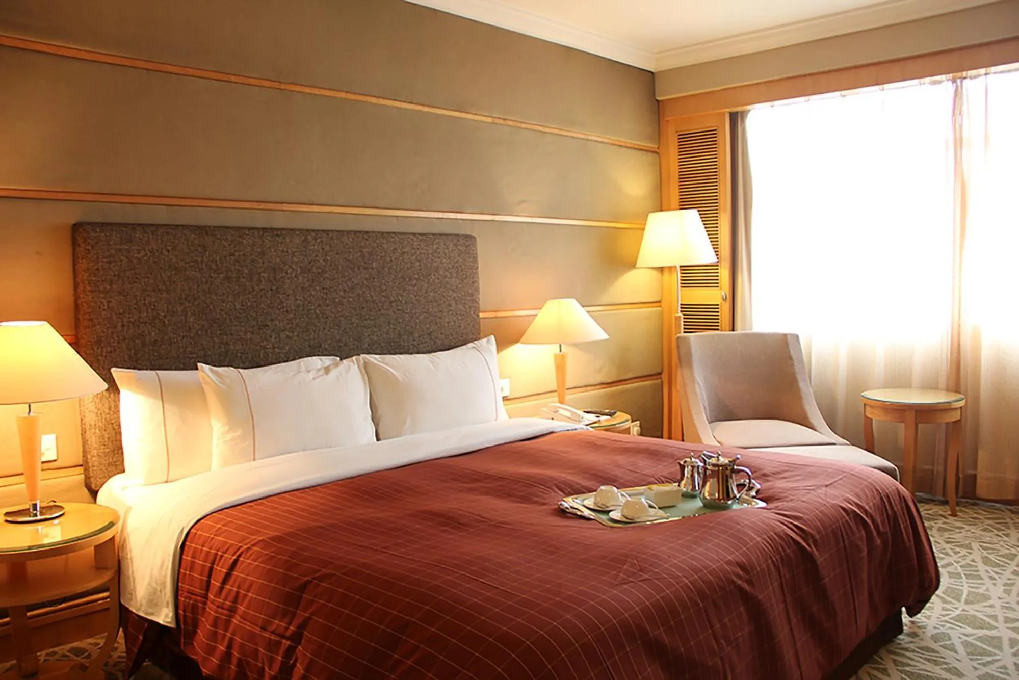 Photo of the whole room, Bed in Grand Park Wuxi