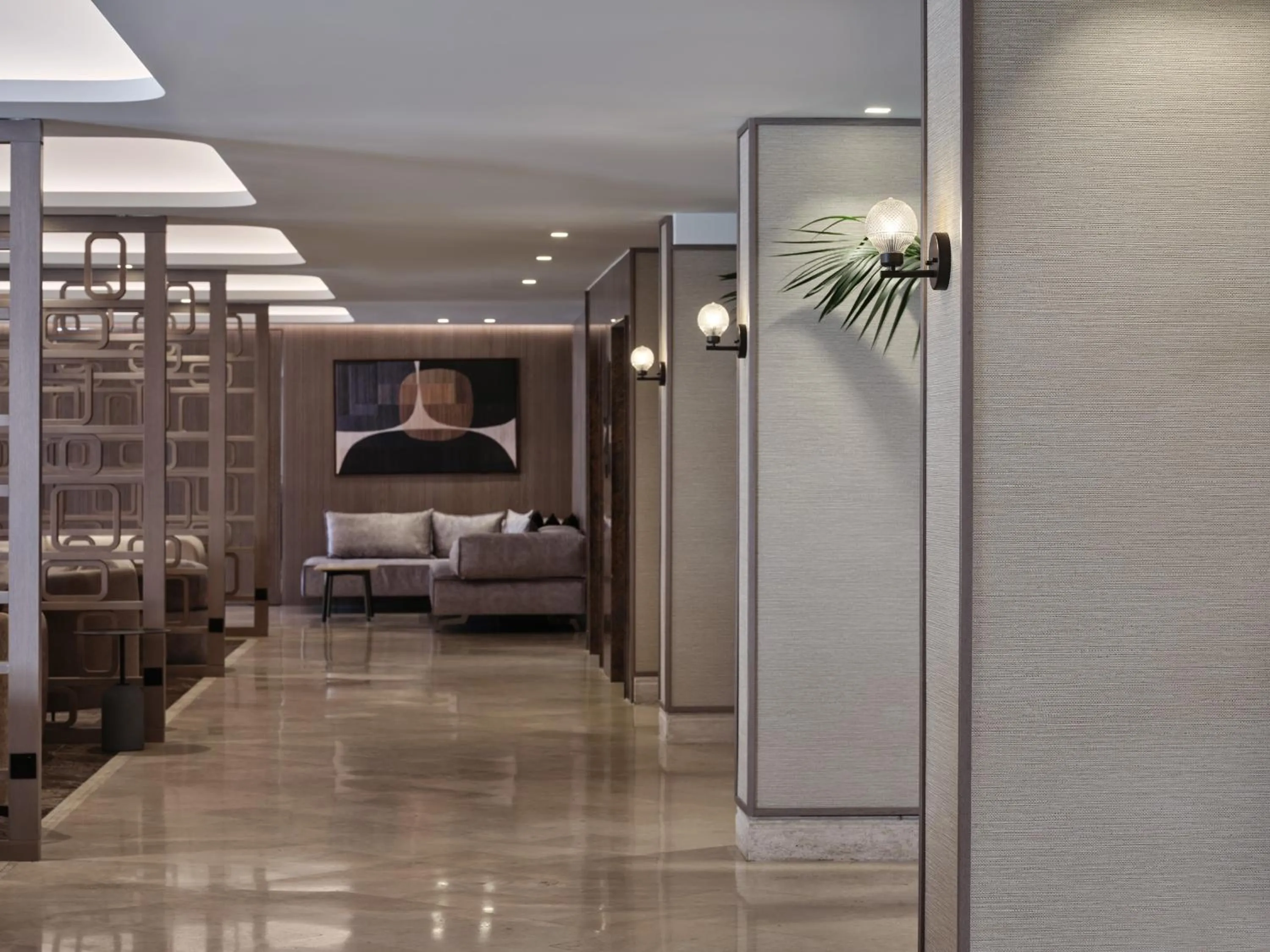 Seating area, Bed in Atlantica Oasis Hotel