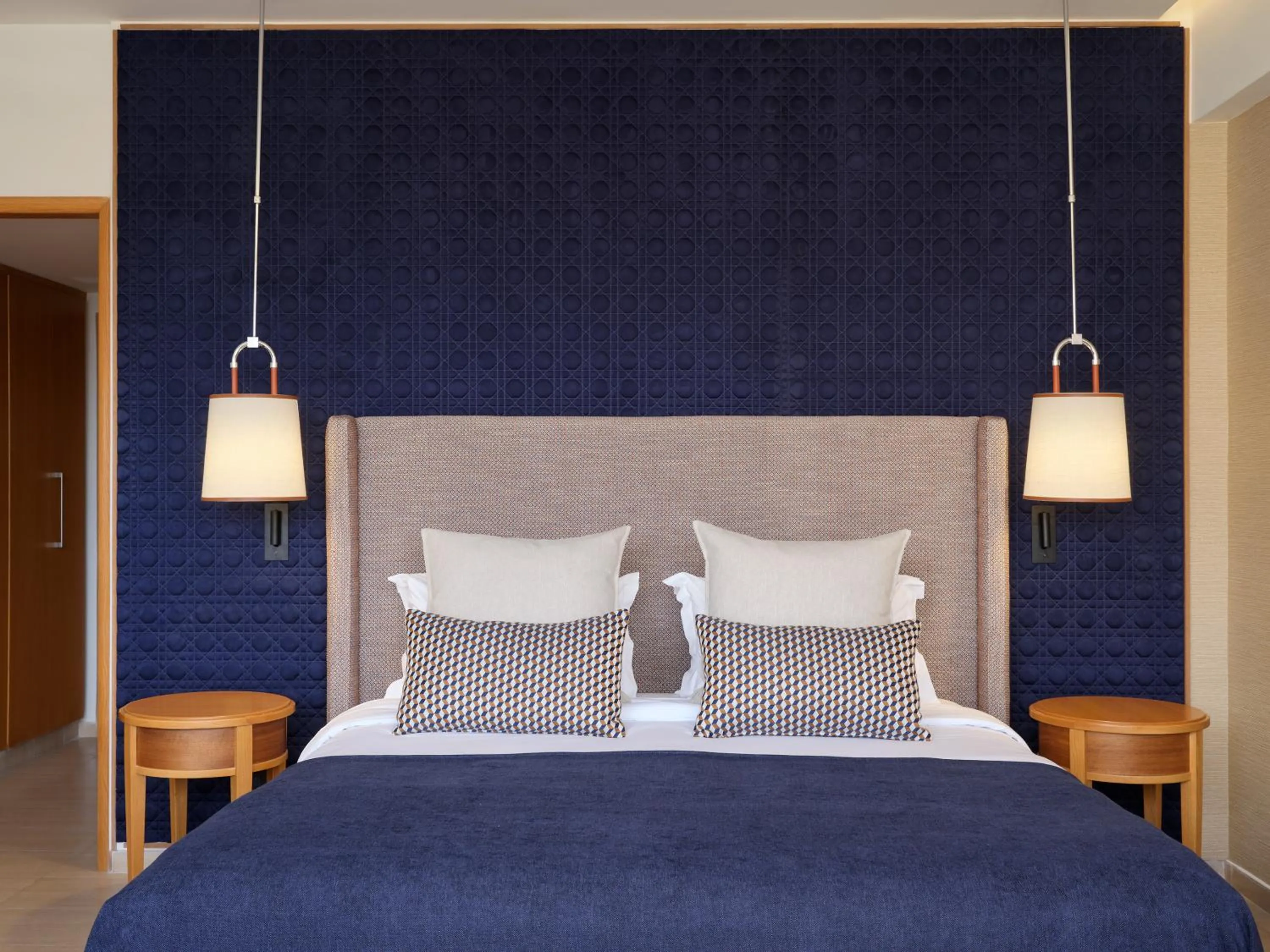 Bed in Atlantica Oasis Hotel