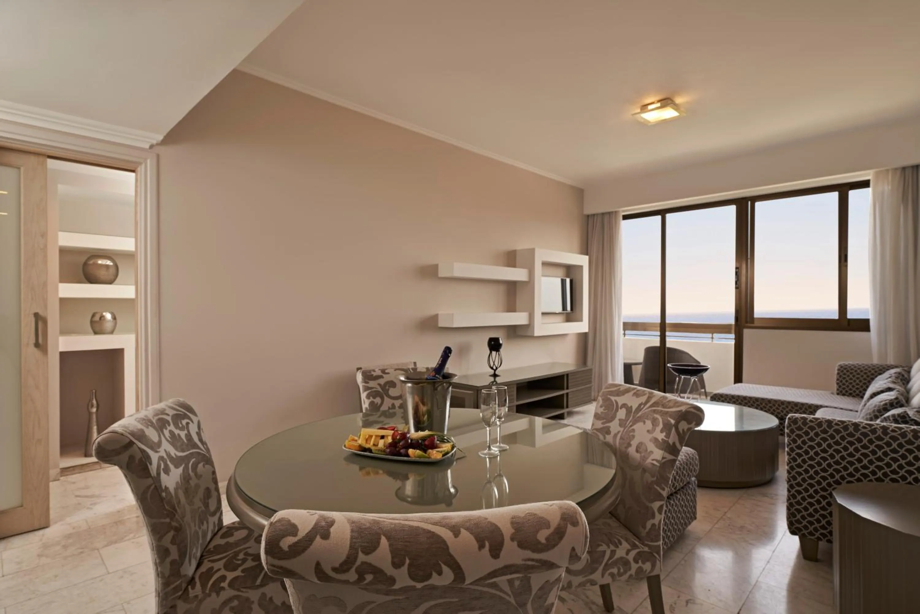 Living room in Atlantica Oasis Hotel