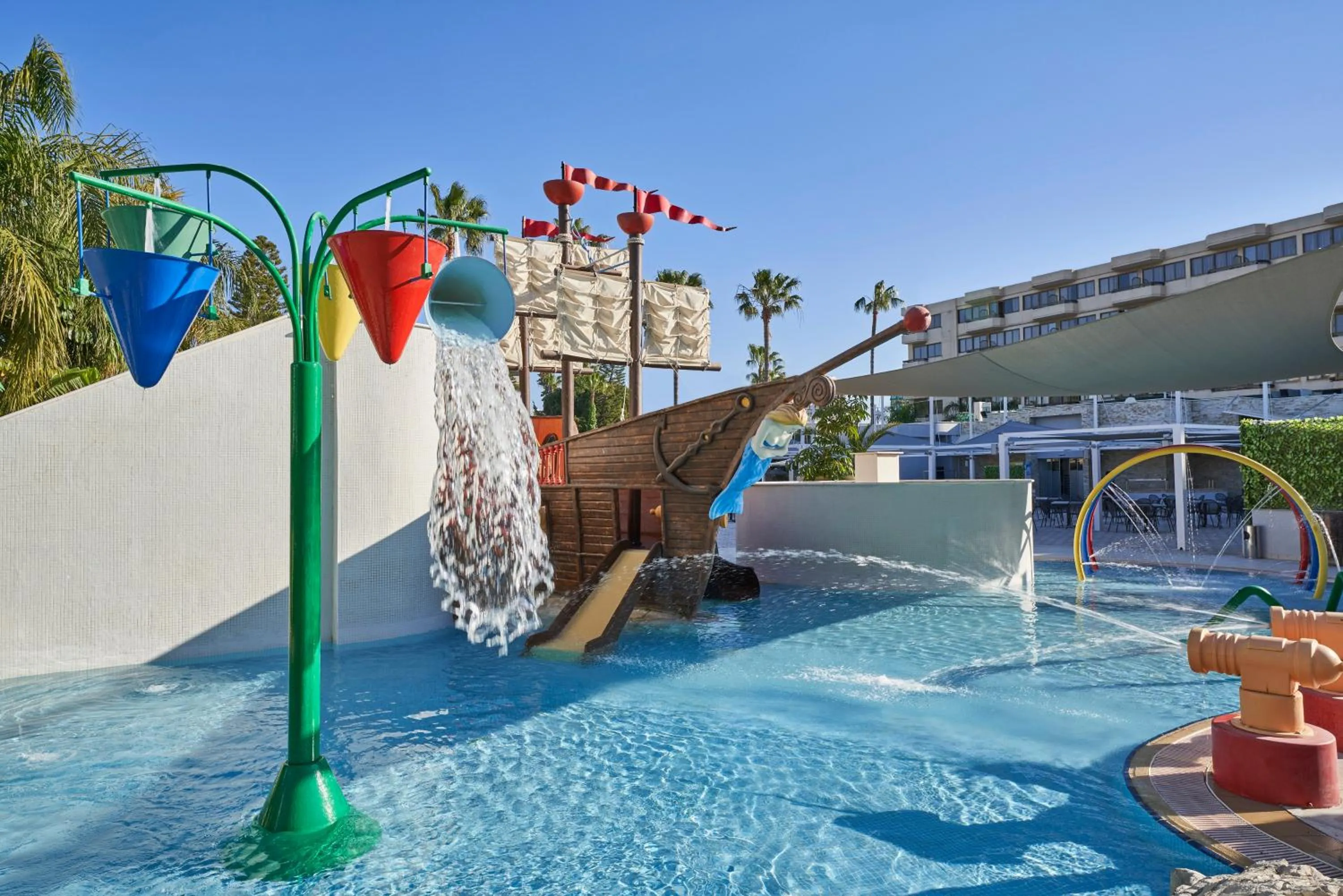 Aqua park in Atlantica Oasis Hotel