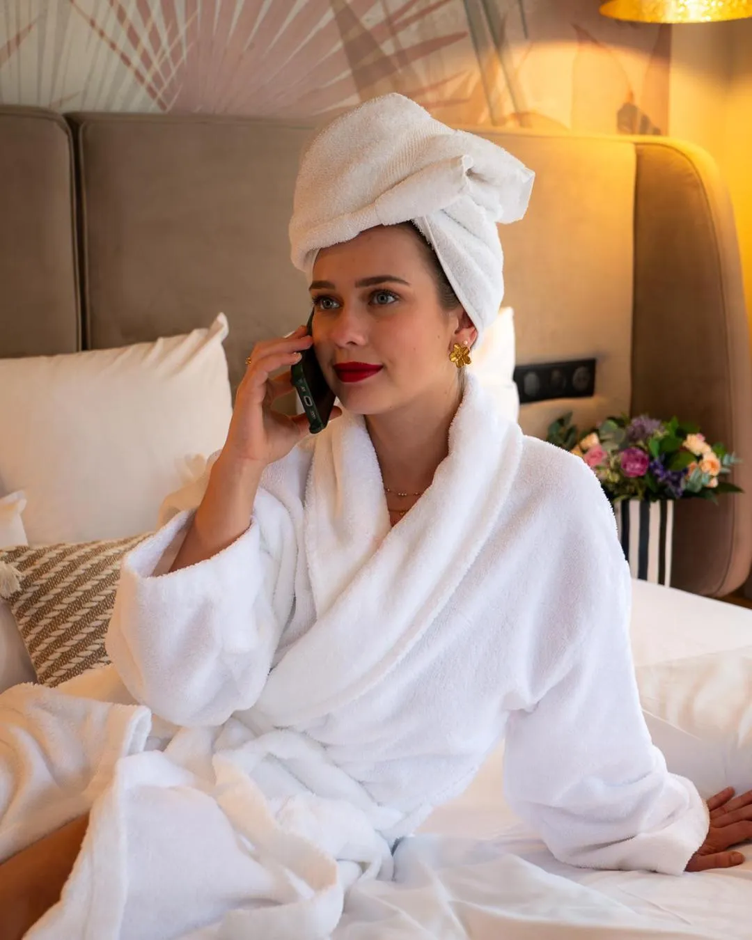 Bed in Hôtel Restaurant Vaillant Colmar Nord