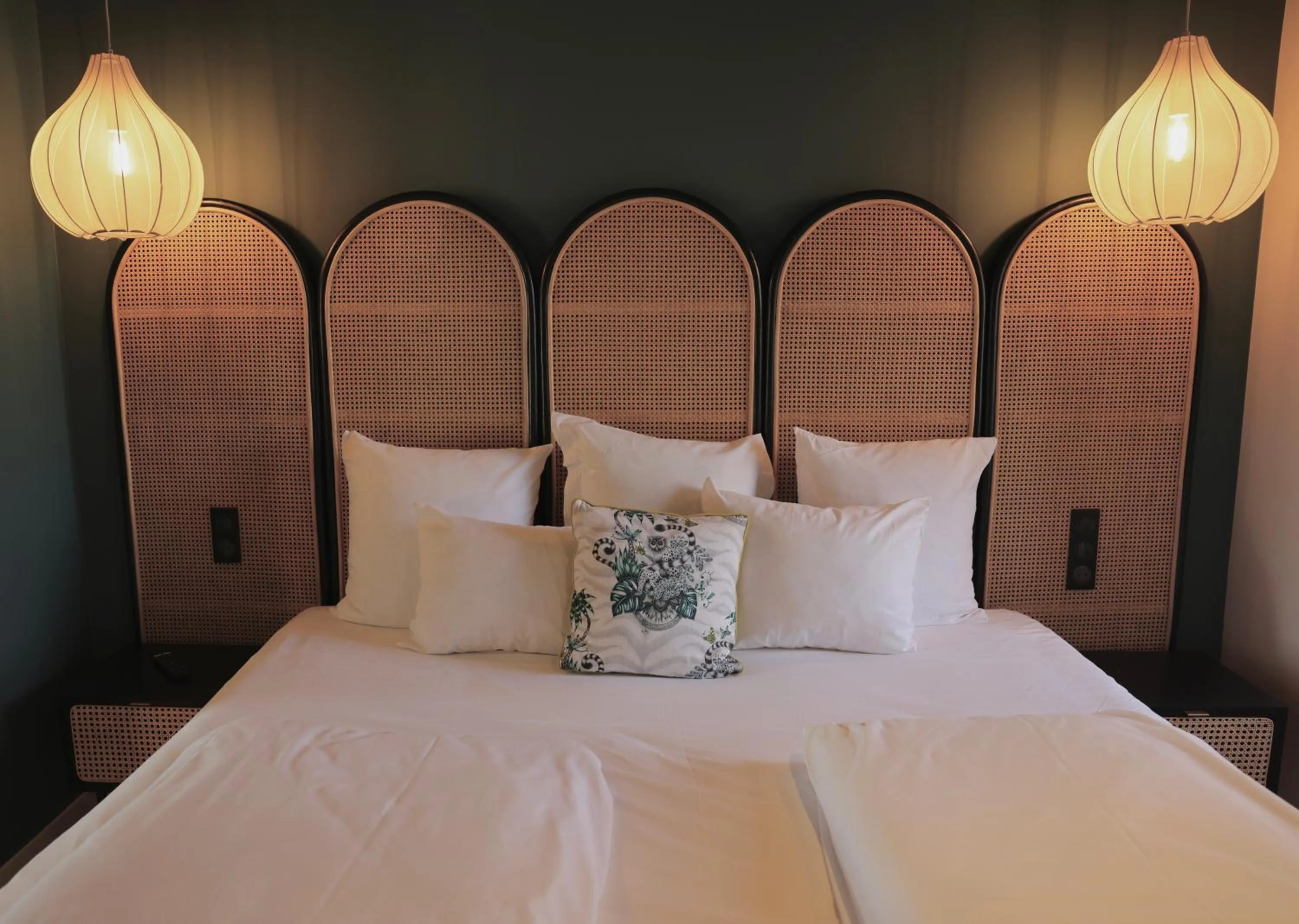 Bed in Hôtel Restaurant Vaillant Colmar Nord