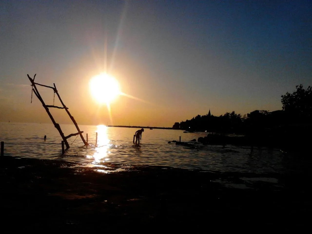 Beach in Kamp Slanik Mobile Homes