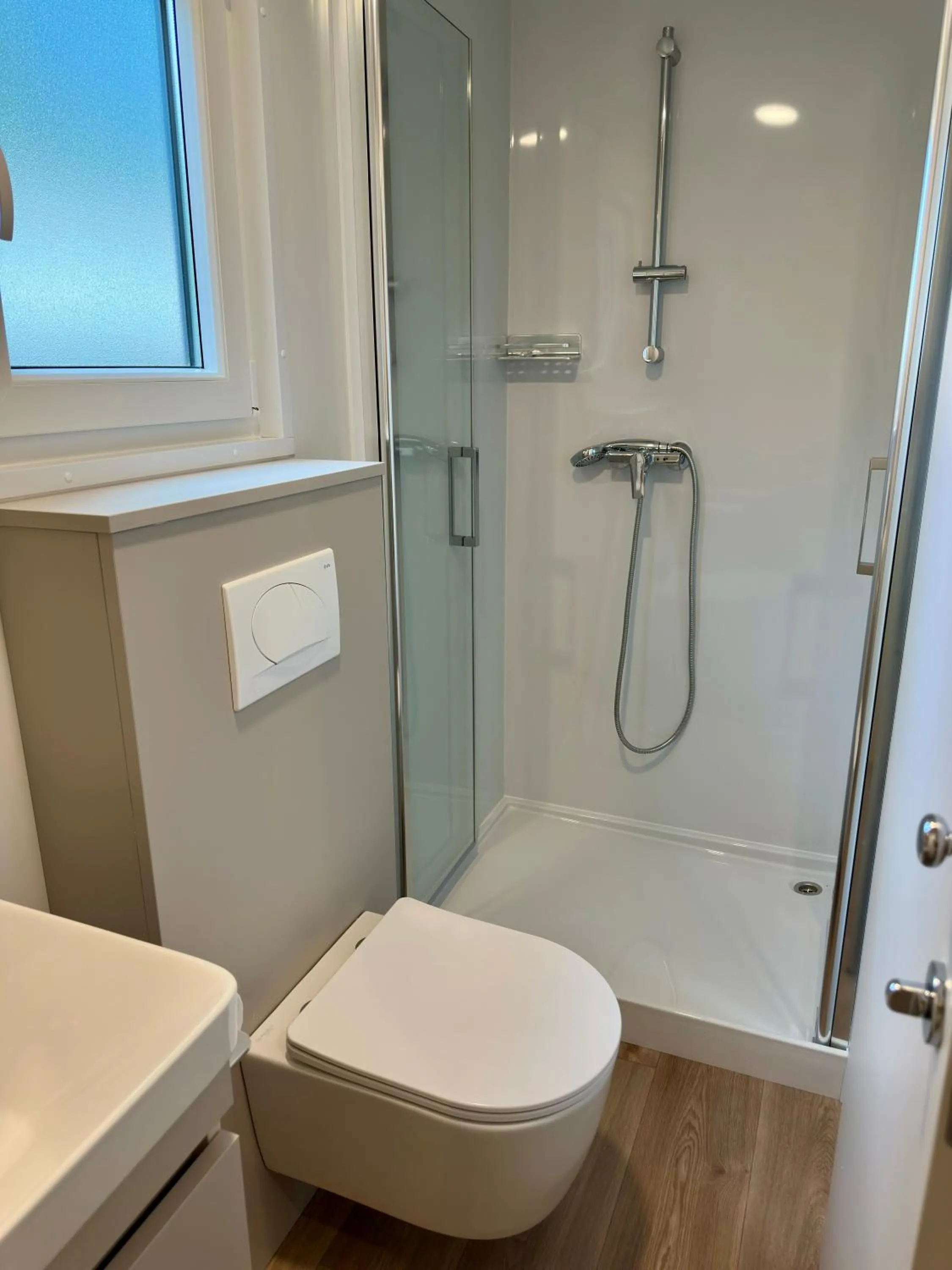 Shower in Kamp Slanik Mobile Homes