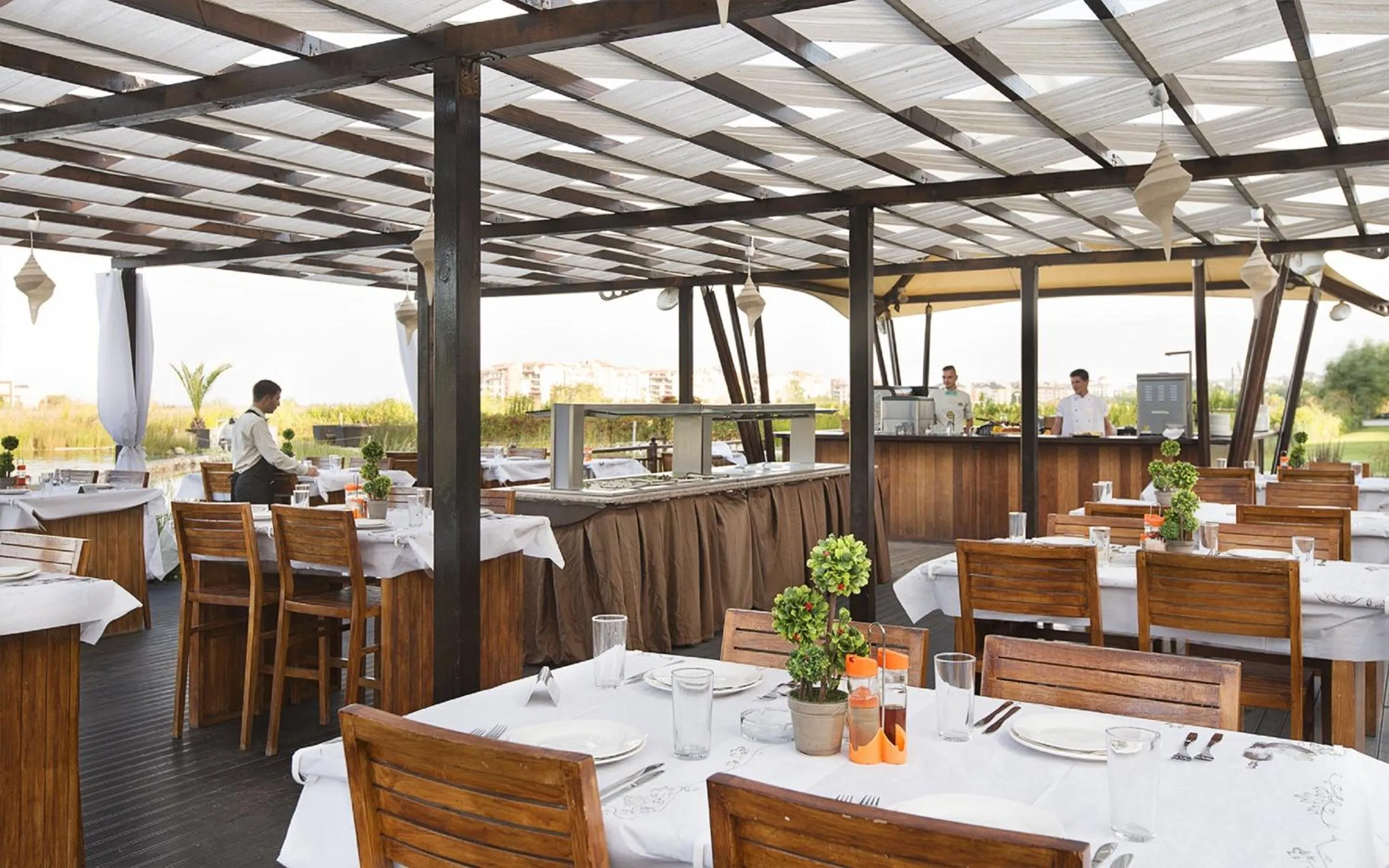 BBQ facilities in Sunrise All Suites Resort- All Inclusive