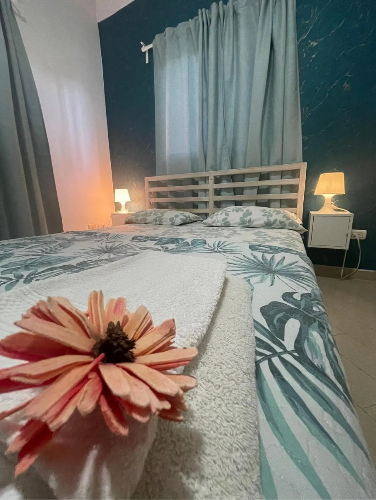 Bedroom, Bed in B&B Villa Luna