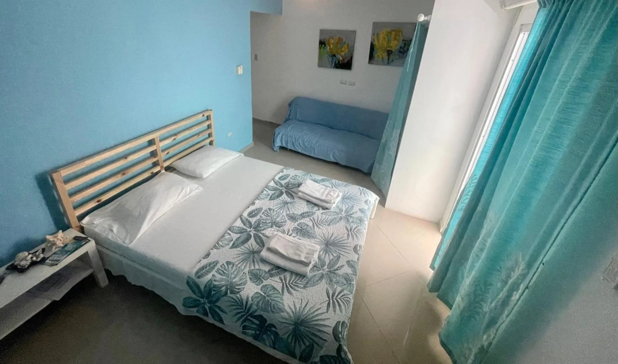 Bedroom, Bed in B&B Villa Luna