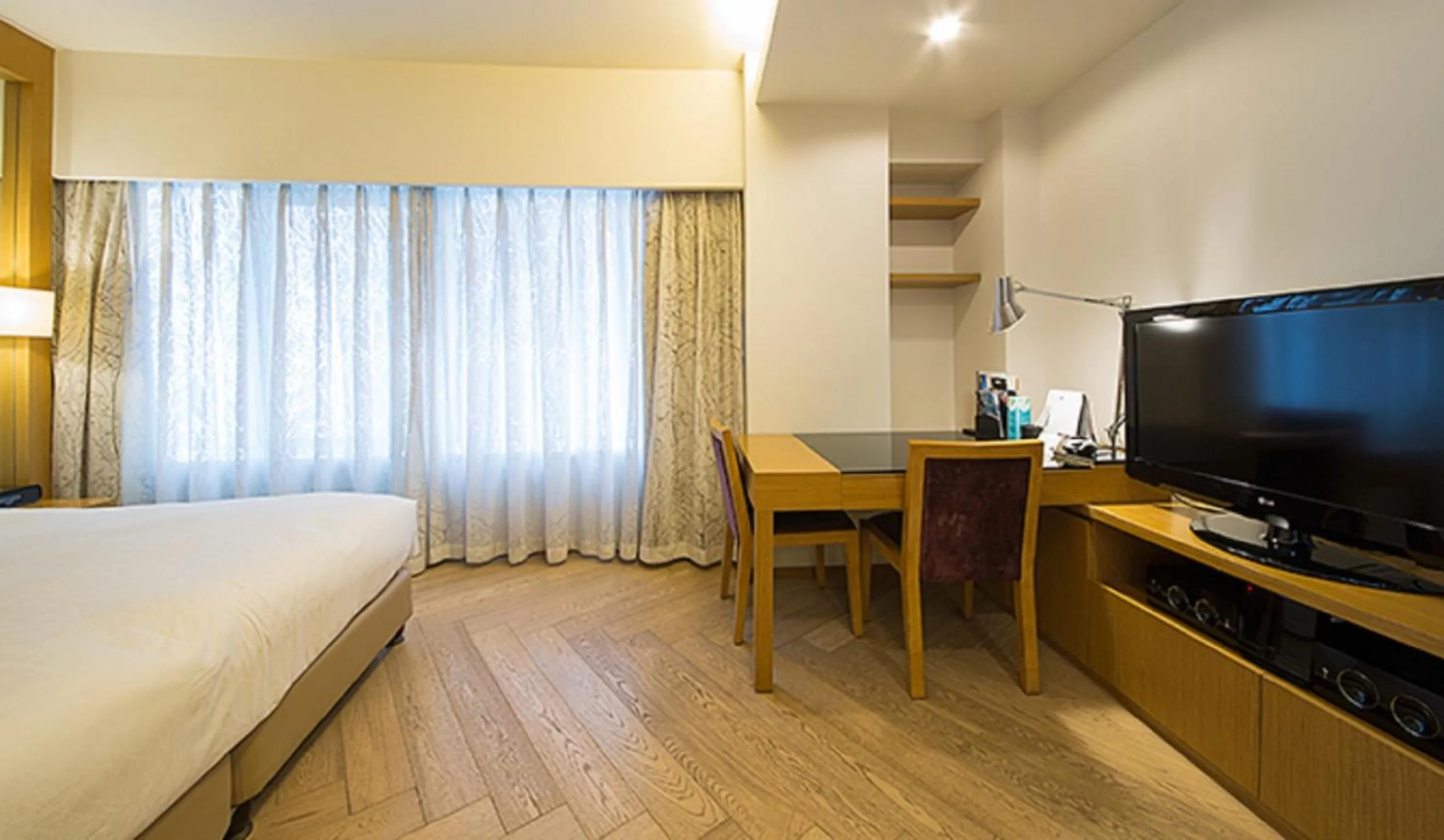 Decorative detail, Bed in Somerset Riverview Chengdu-Near Tianfu Square