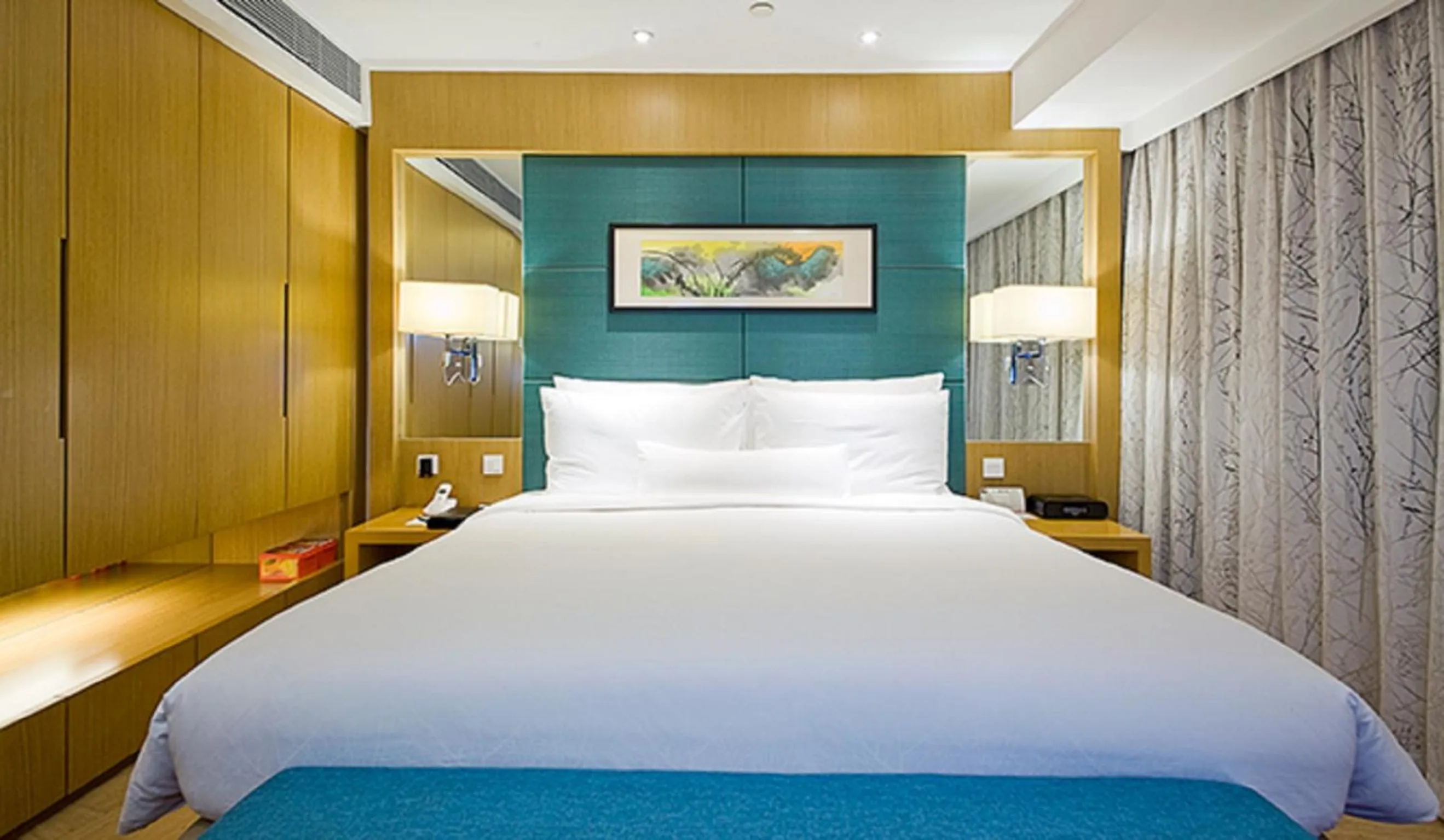 bunk bed, Bed in Somerset Riverview Chengdu-Near Tianfu Square