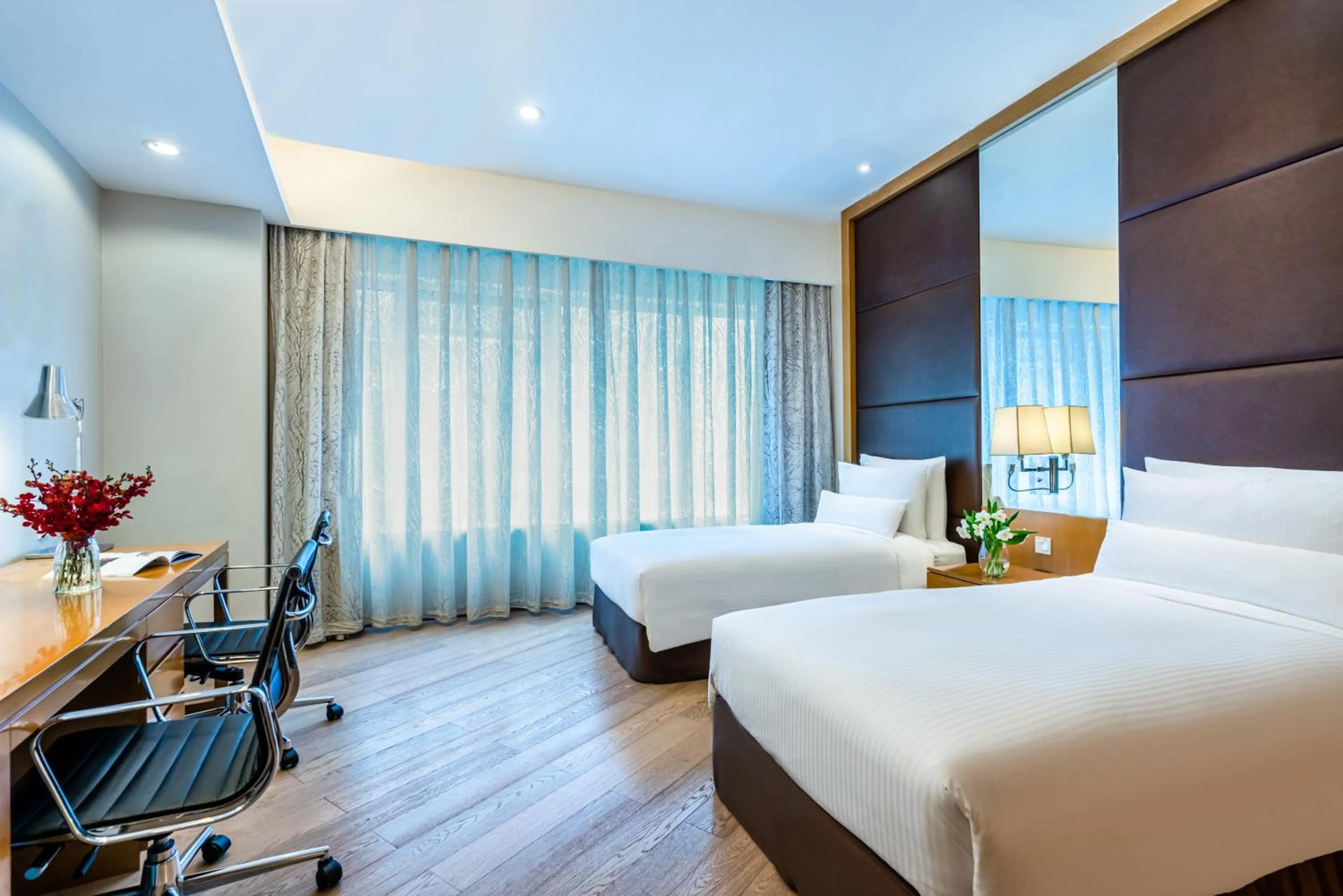 Bedroom, Bed in Somerset Riverview Chengdu